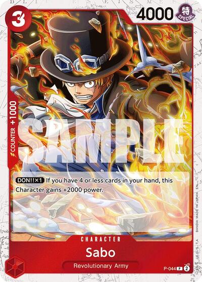 Sabo - P-044 (Pirate Foil) [P-044]