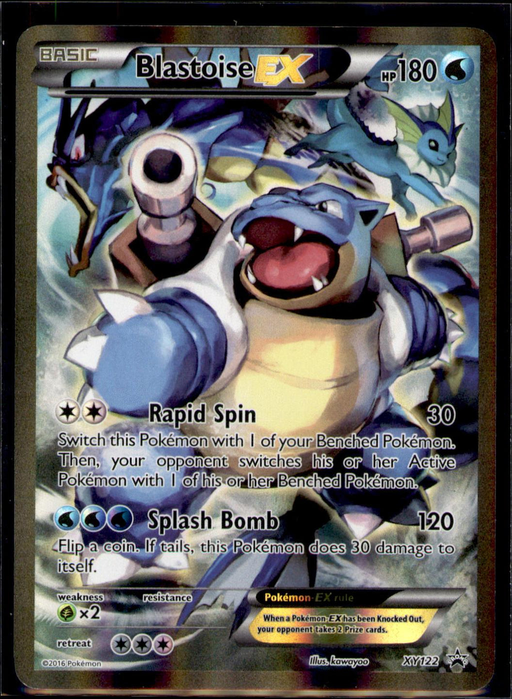 XY Promos #XY122 Blastoise EX