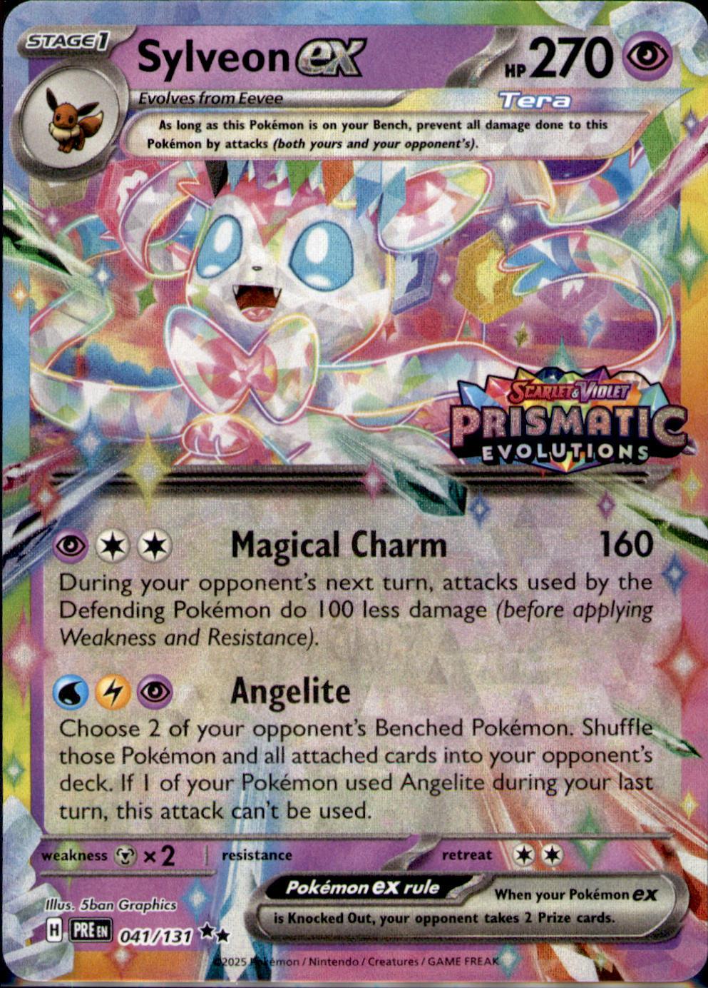 Miscellaneous Cards & Products #041/131 Sylveon ex