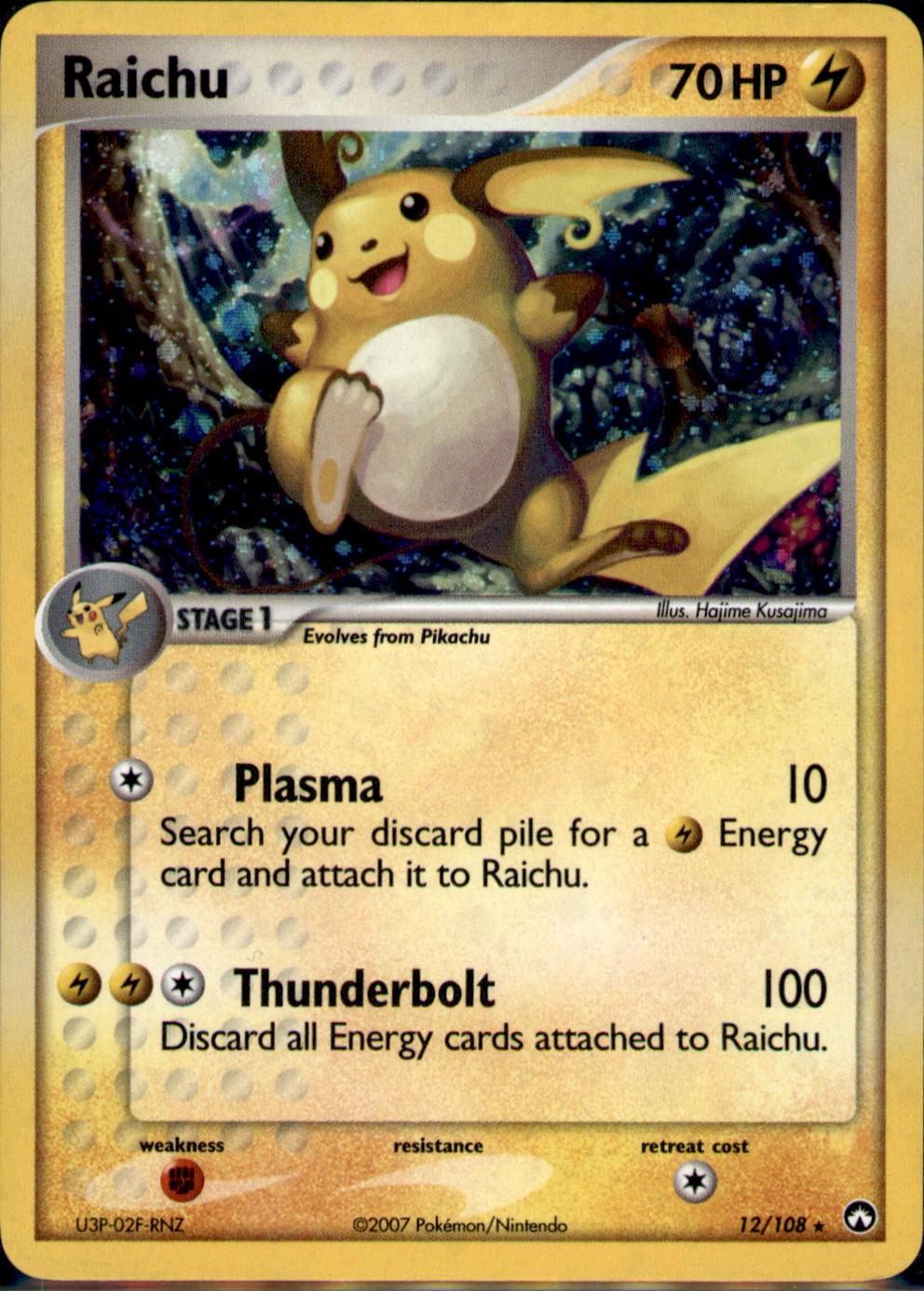 EX Power Keepers #12/108 Raichu