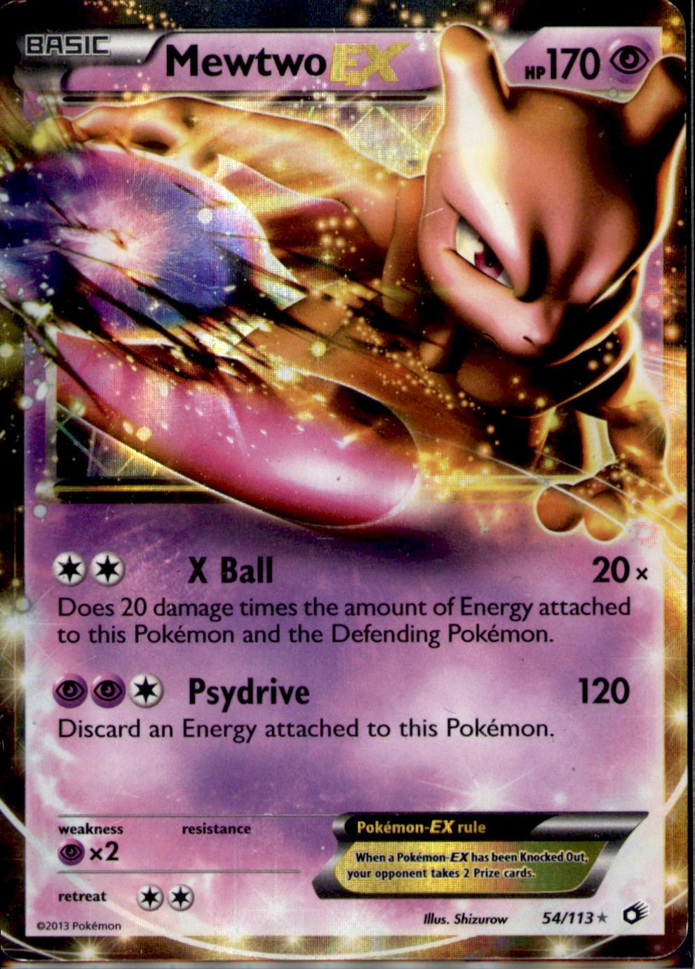 Legendary Treasures #54/113 Mewtwo EX