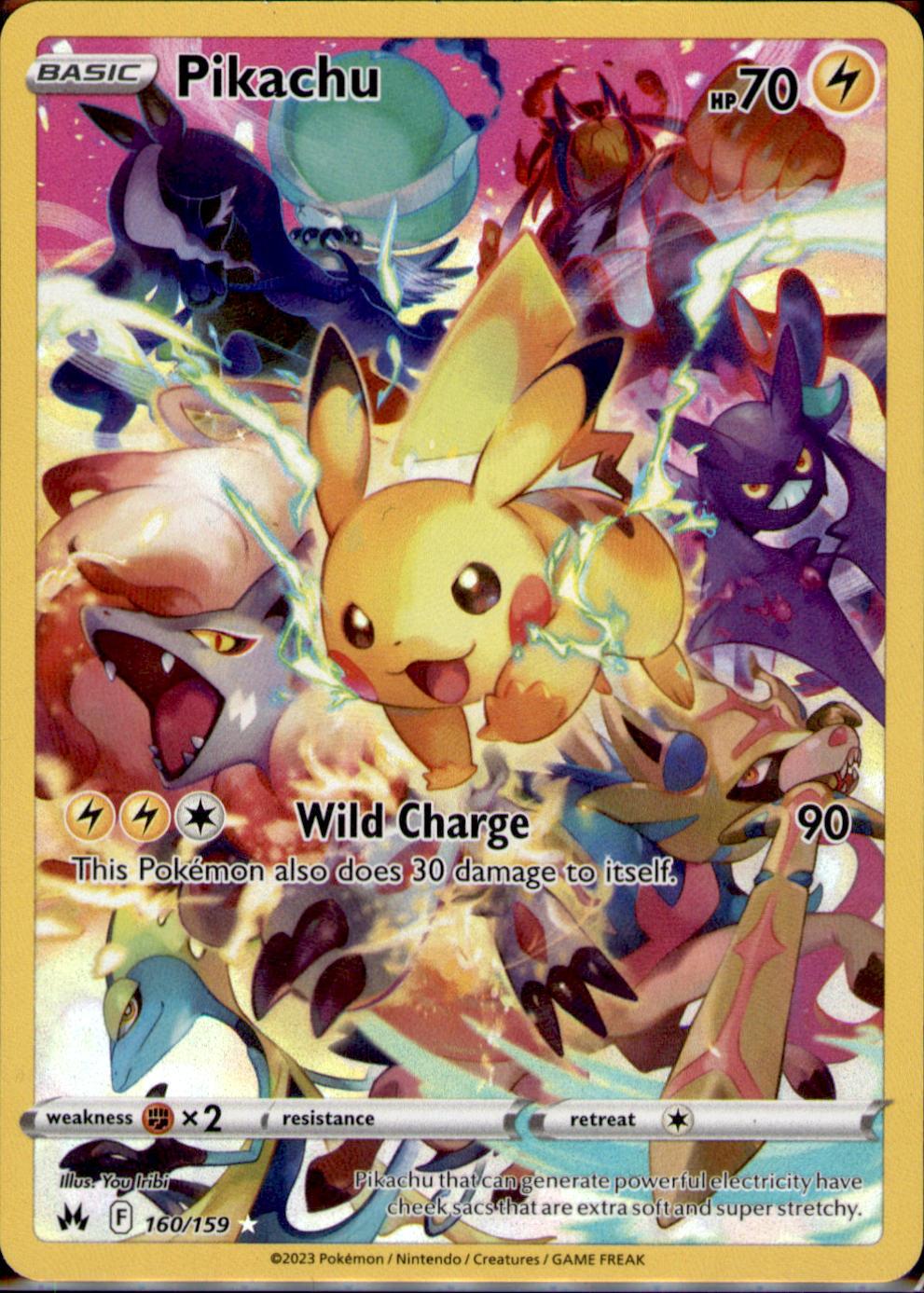 SWSH: Crown Zenith #160/159 Pikachu (Secret)