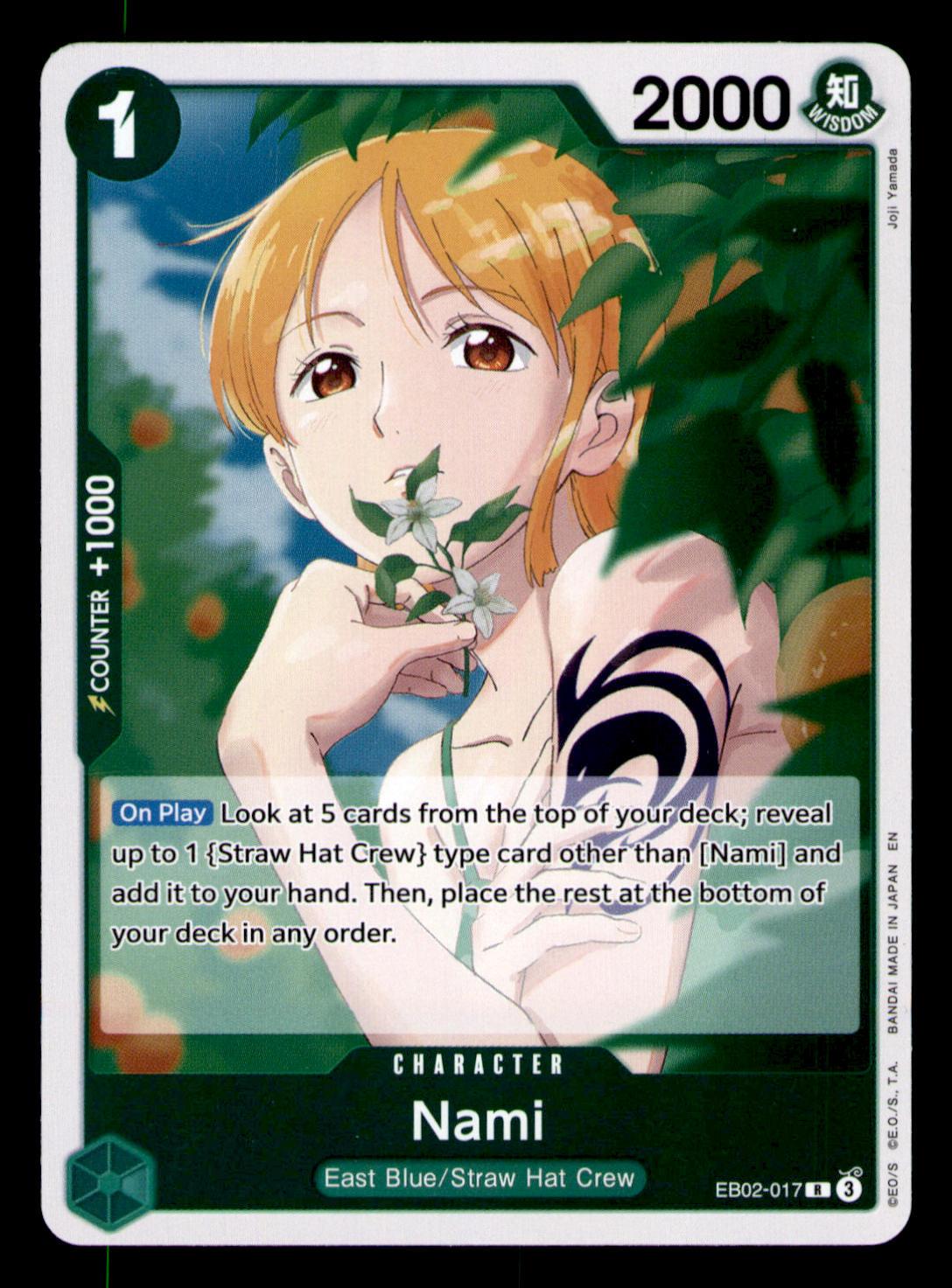 Extra Booster: Anime 25th Collection #EB02-017 Nami