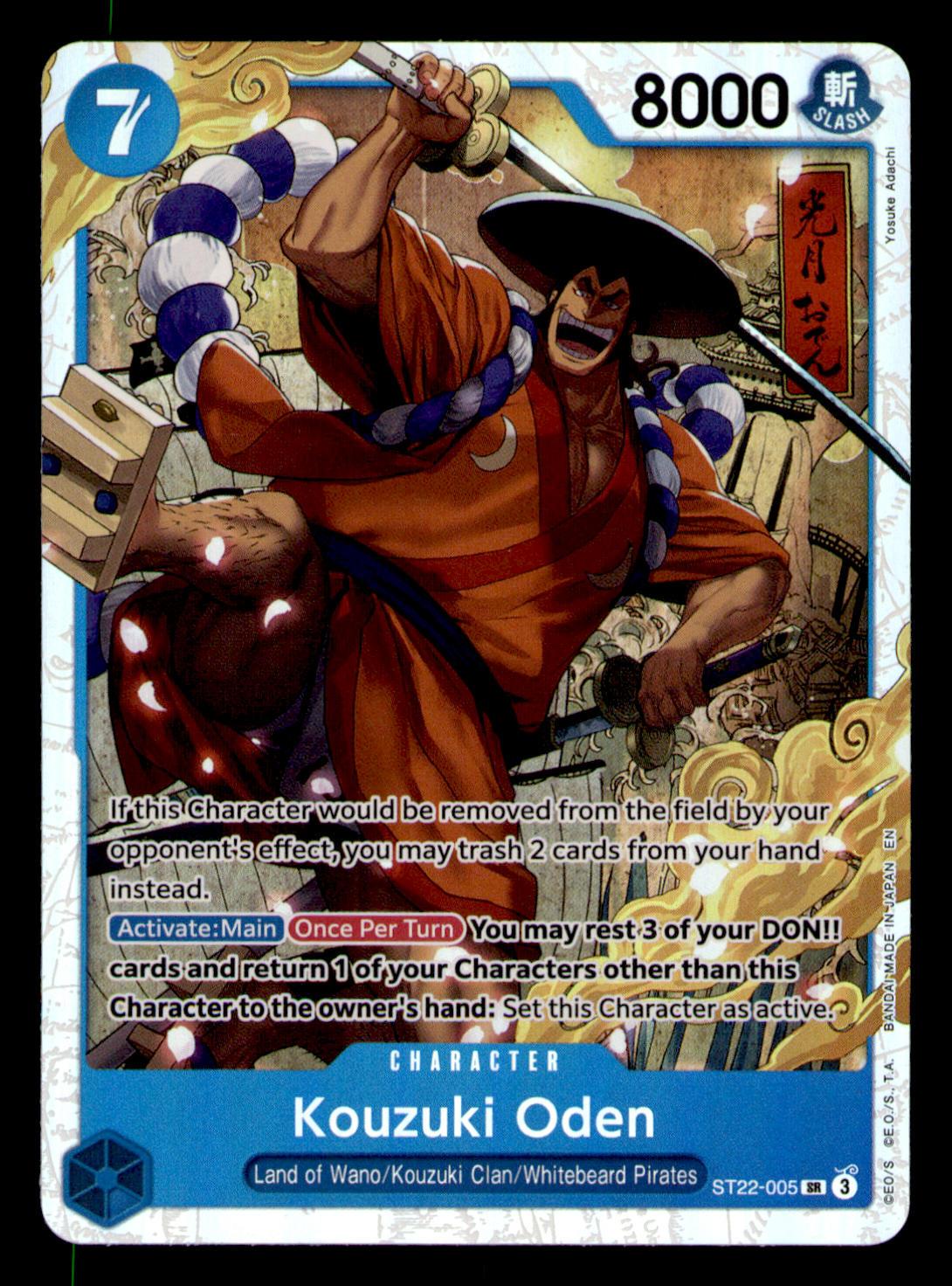 Starter Deck 22: Ace & Newgate #ST22-005 Kouzuki Oden