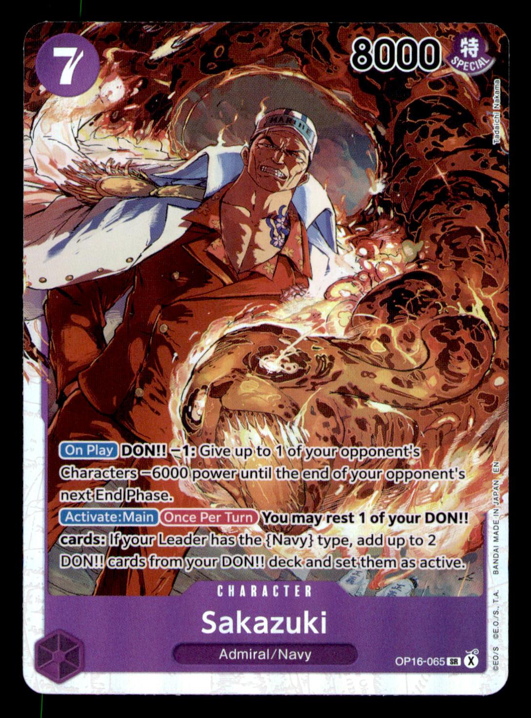 The Time of Battle #OP16-065 Sakazuki