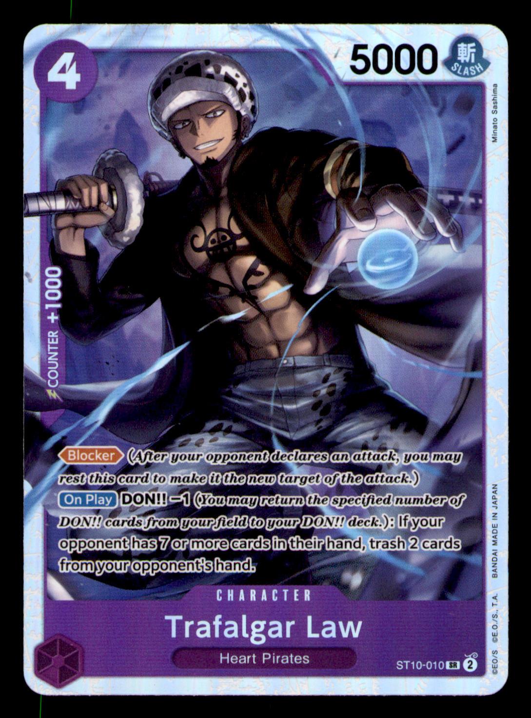Ultra Deck: The Three Captains #ST10-010 Trafalgar Law (010)