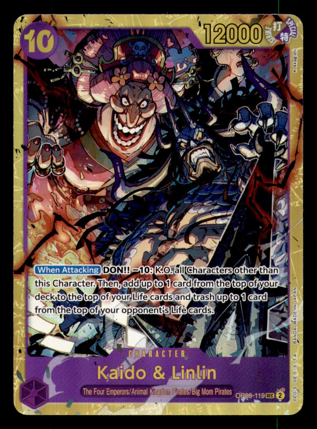 Two Legends #OP08-119 Kaido & Linlin