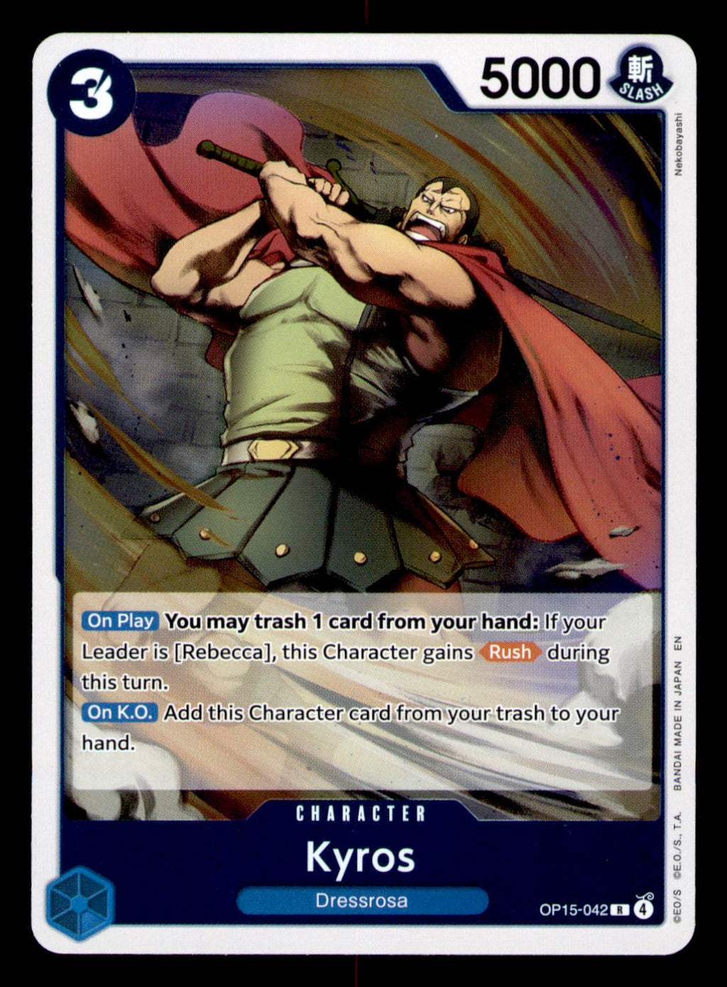 Adventure on Kami's Island #OP15-042 Kyros