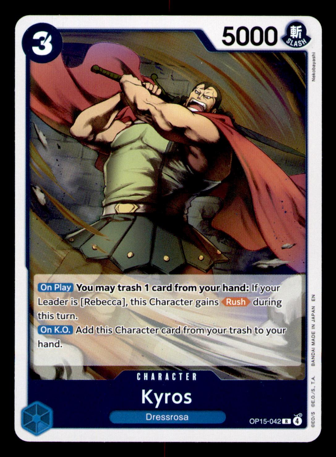 Adventure on Kami's Island #OP15-042 Kyros