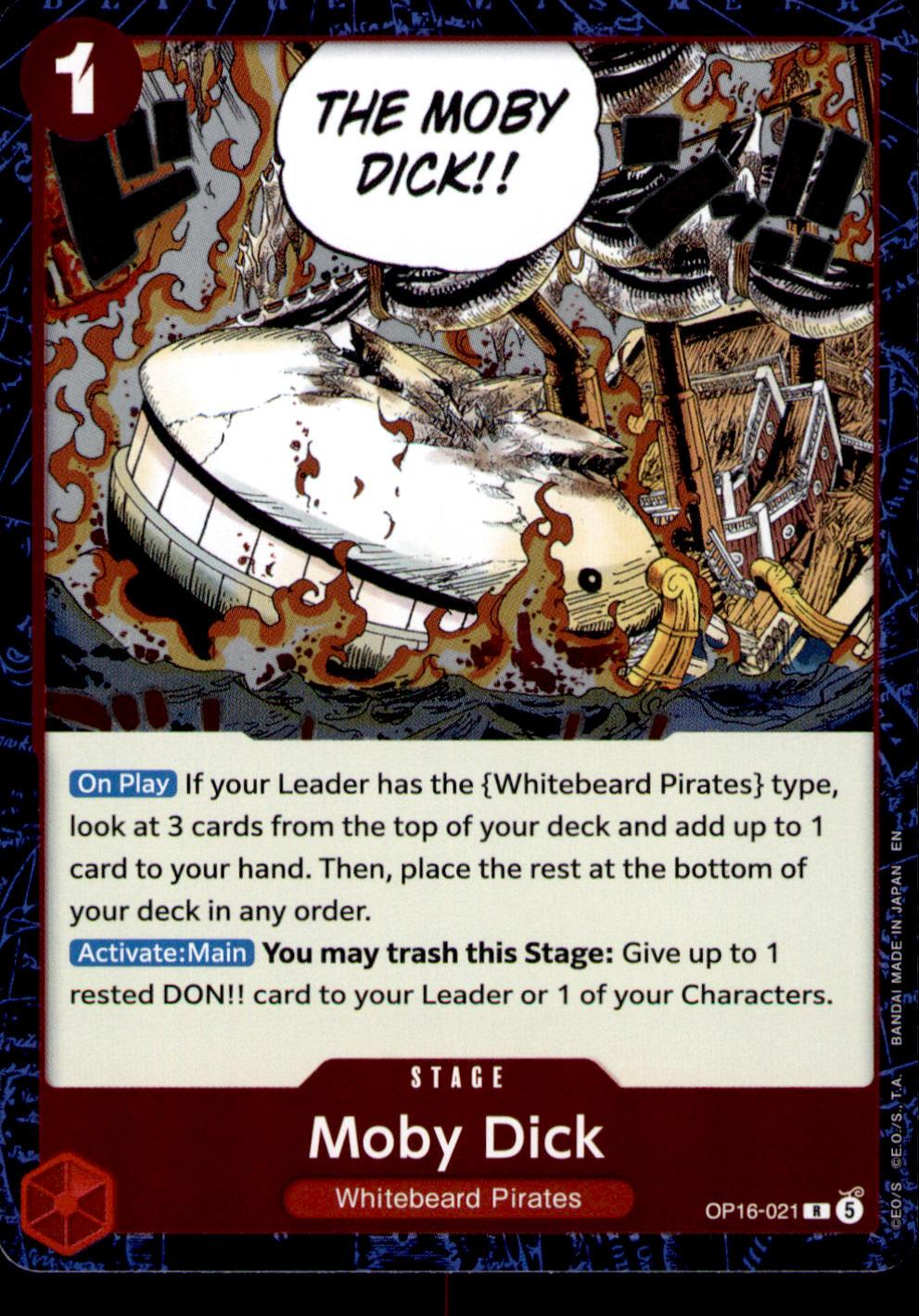 The Time of Battle #OP16-021 Moby Dick