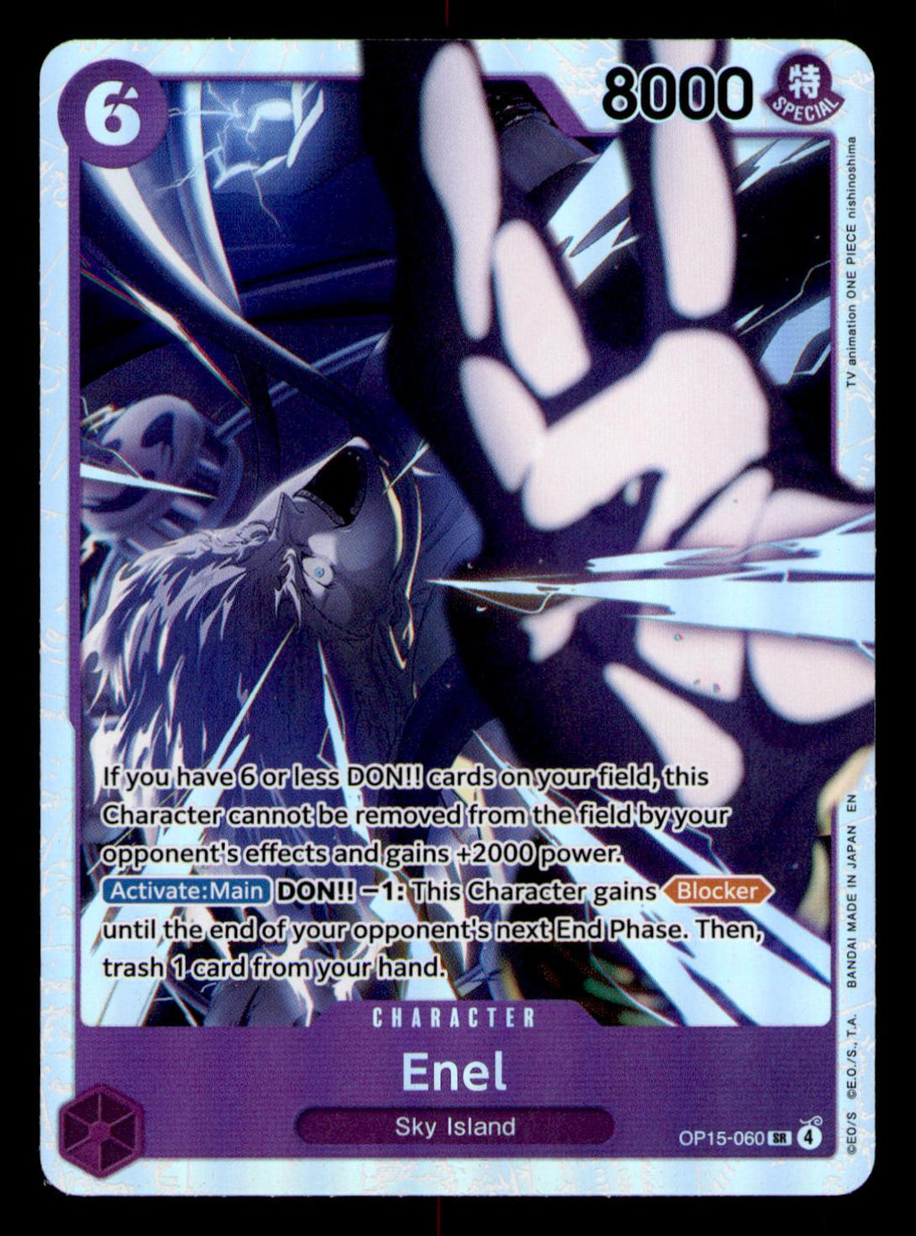 Adventure on Kami's Island #OP15-060 Enel (OP15-060)