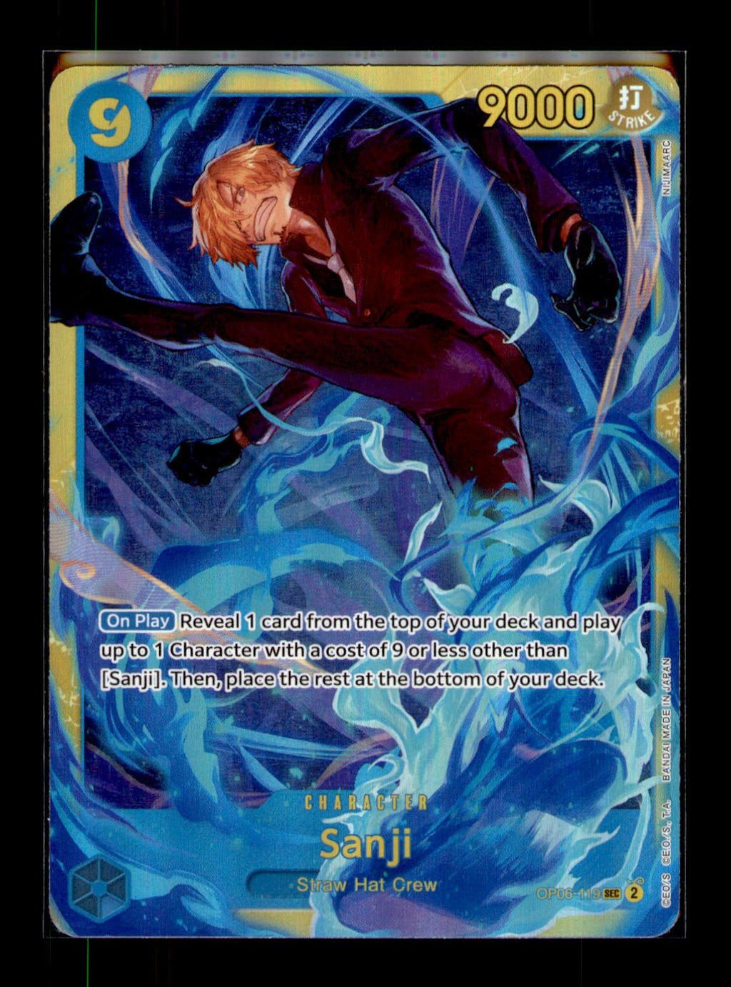 Wings of the Captain #OP06-119 Sanji