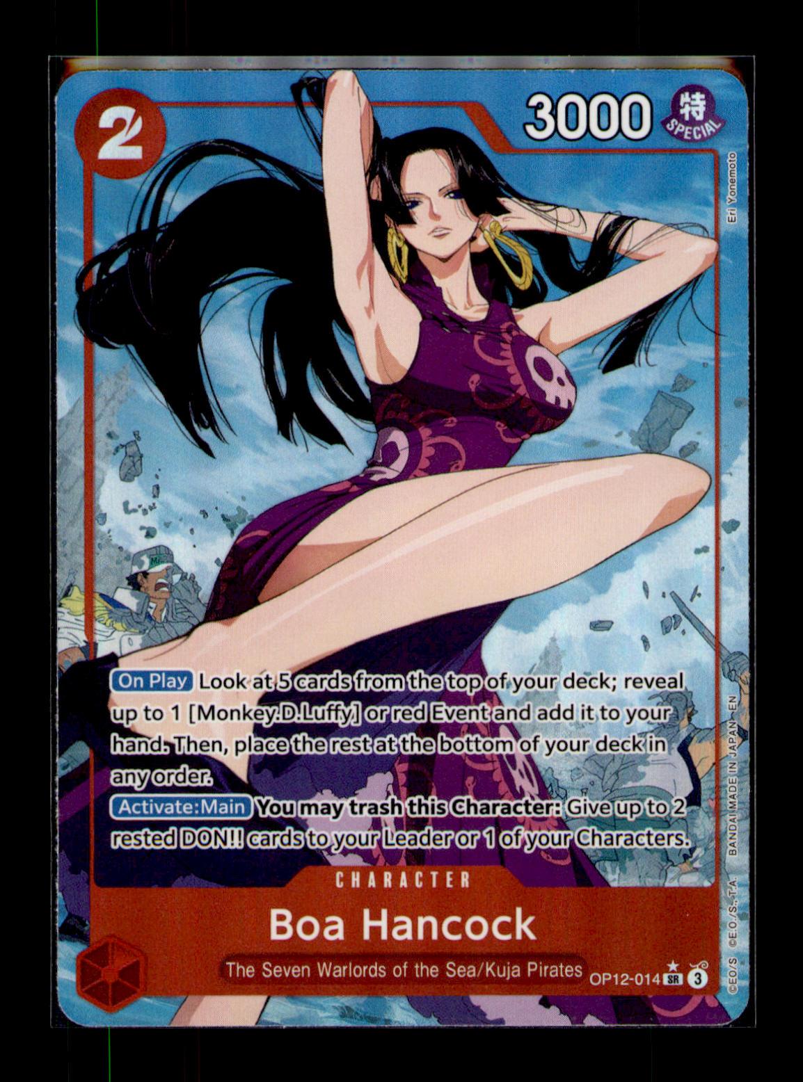 Legacy of the Master #OP12-014 Boa Hancock (Alternate Art)