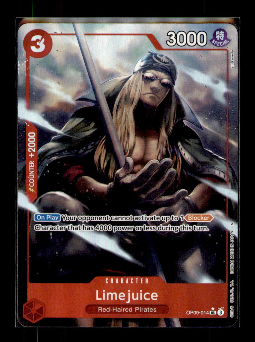 Premium Booster -The Best- Vol. 2 #OP09-014 Limejuice (Alternate Art)