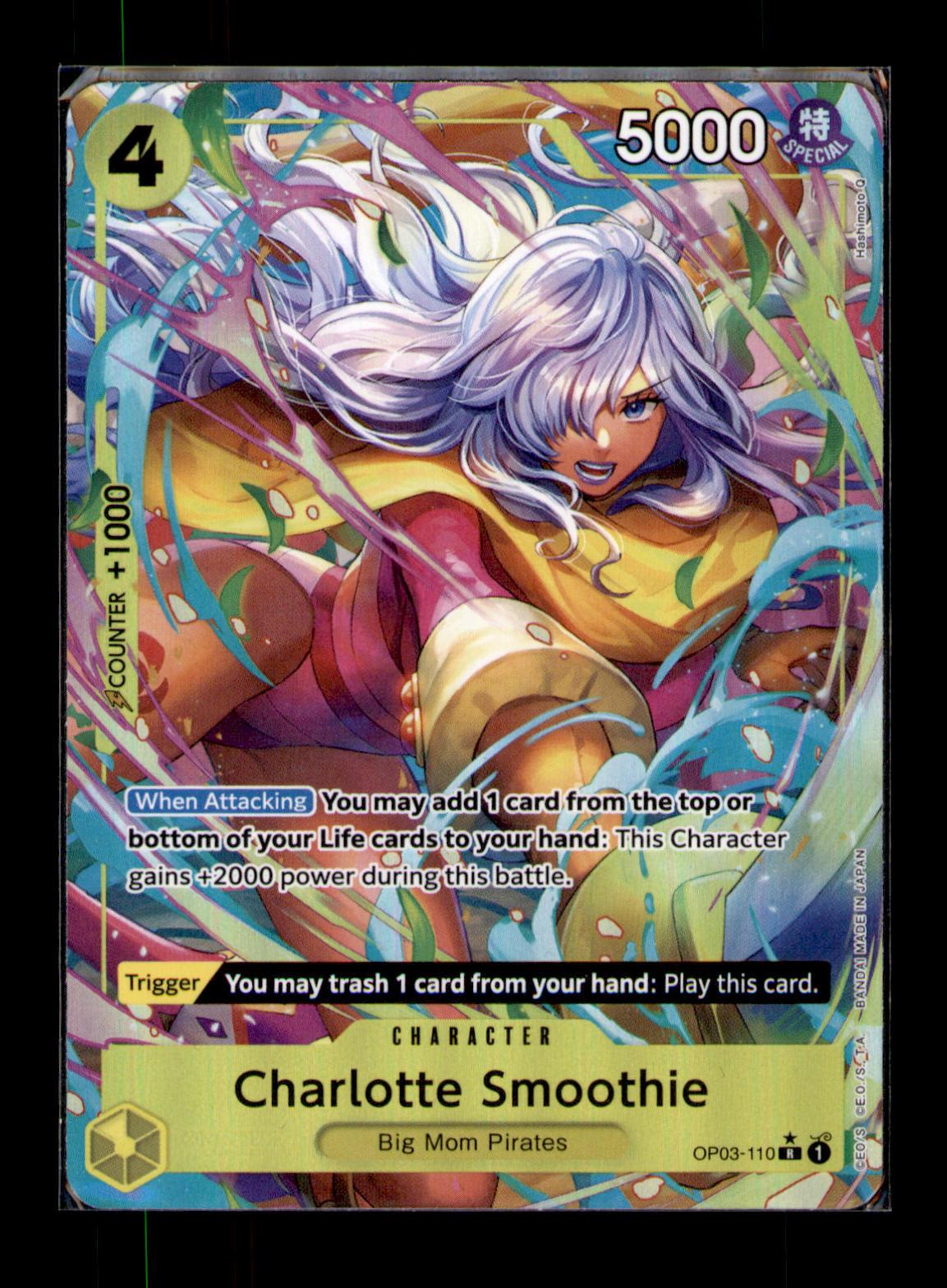 Premium Booster -The Best- #OP03-110 Charlotte Smoothie (Alternate Art)