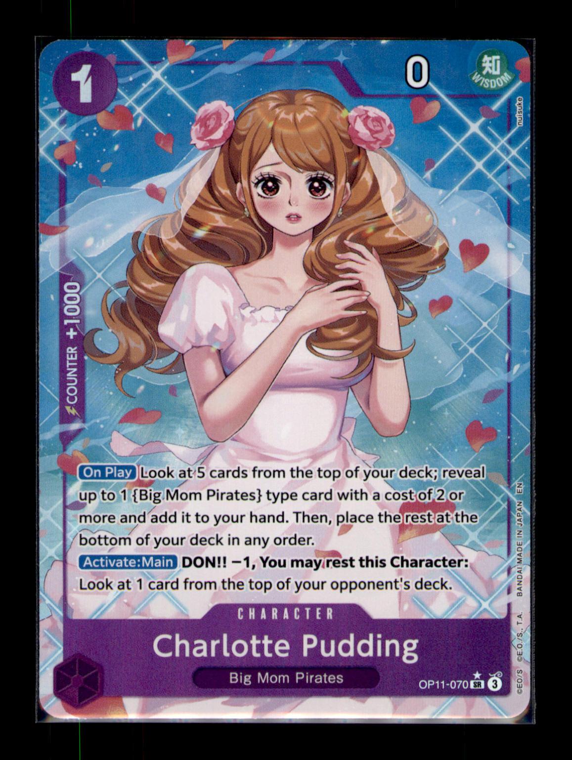 A Fist of Divine Speed #OP11-070 Charlotte Pudding (Alternate Art)