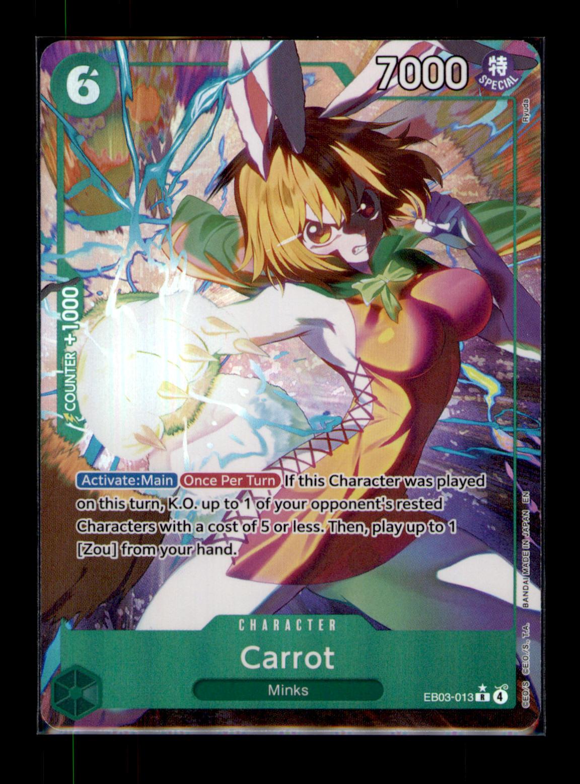 Extra Booster: One Piece Heroines Edition #EB03-013 Carrot (Alternate Art)