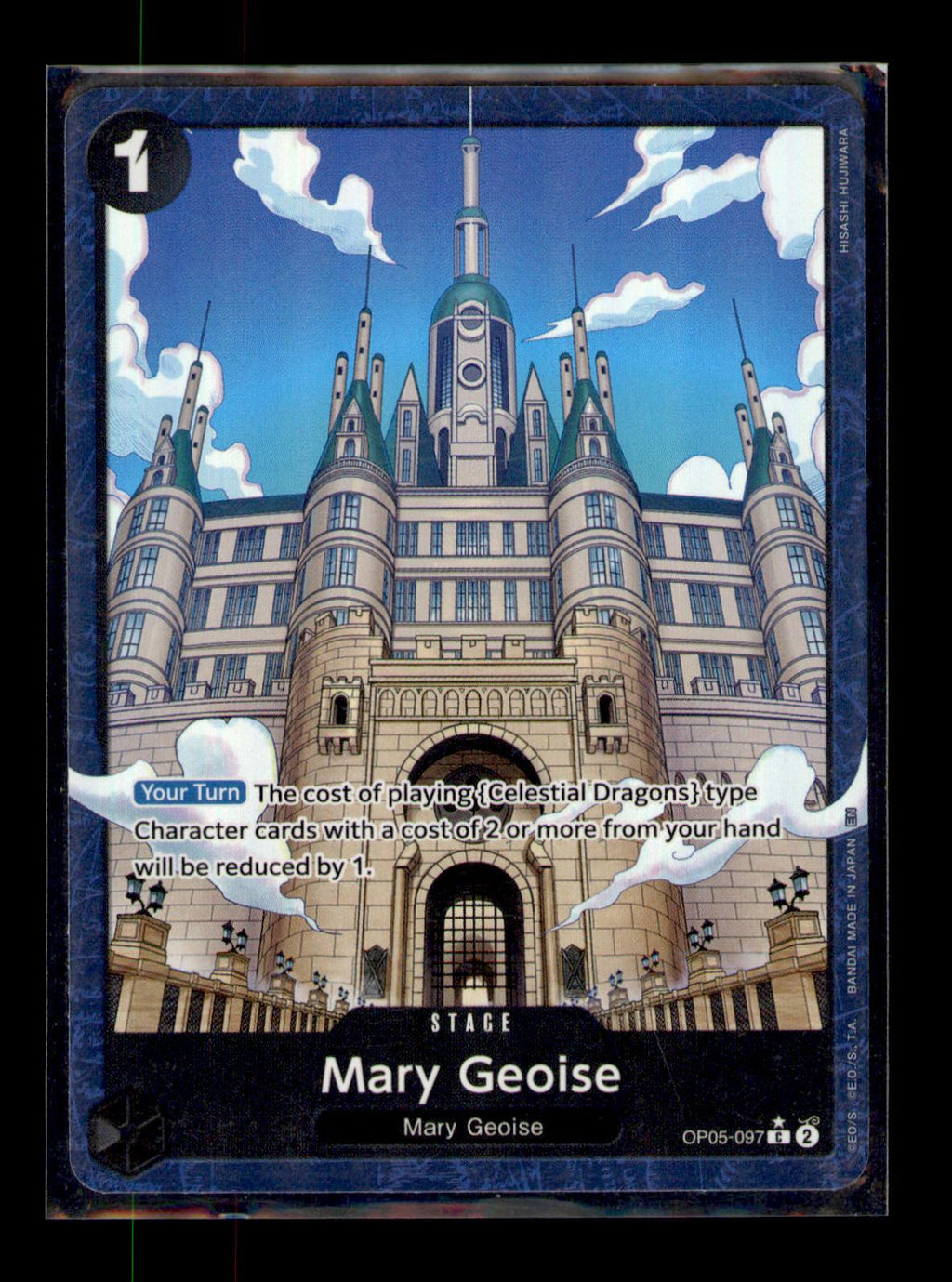 Premium Booster -The Best- Vol. 2 #OP05-097 Mary Geoise (Alternate Art)