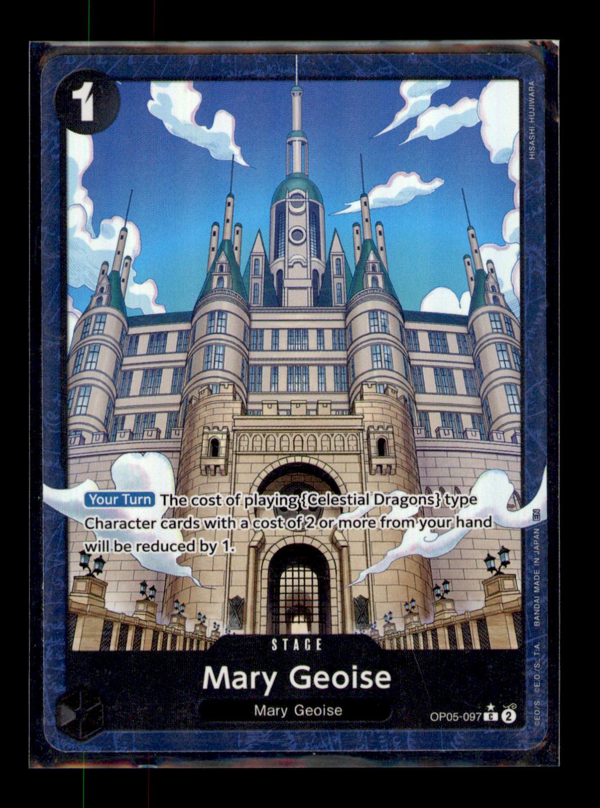 Premium Booster -The Best- Vol. 2 #OP05-097 Mary Geoise (Alternate Art)