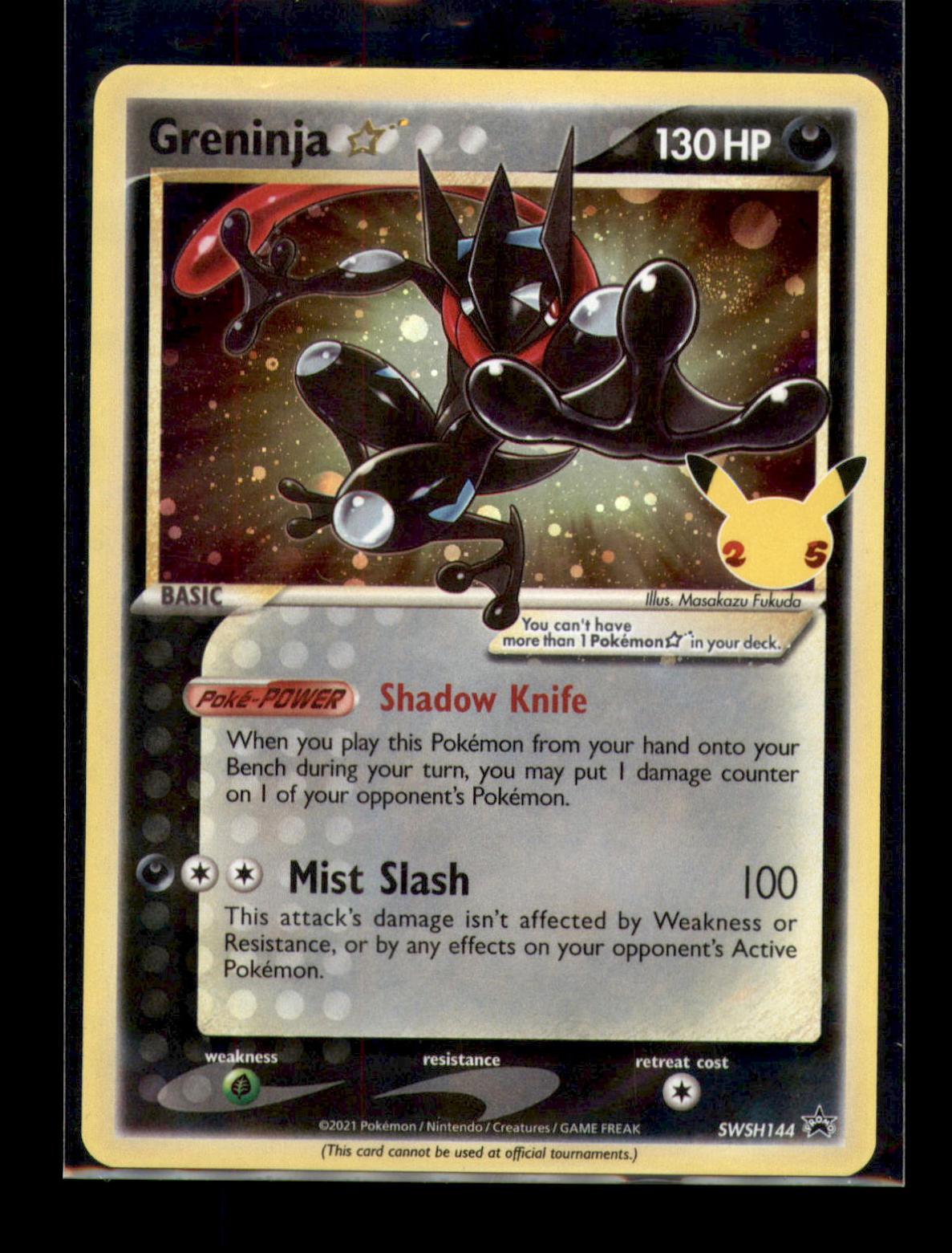 SWSH: Sword & Shield Promo Cards #SWSH144 Greninja Star