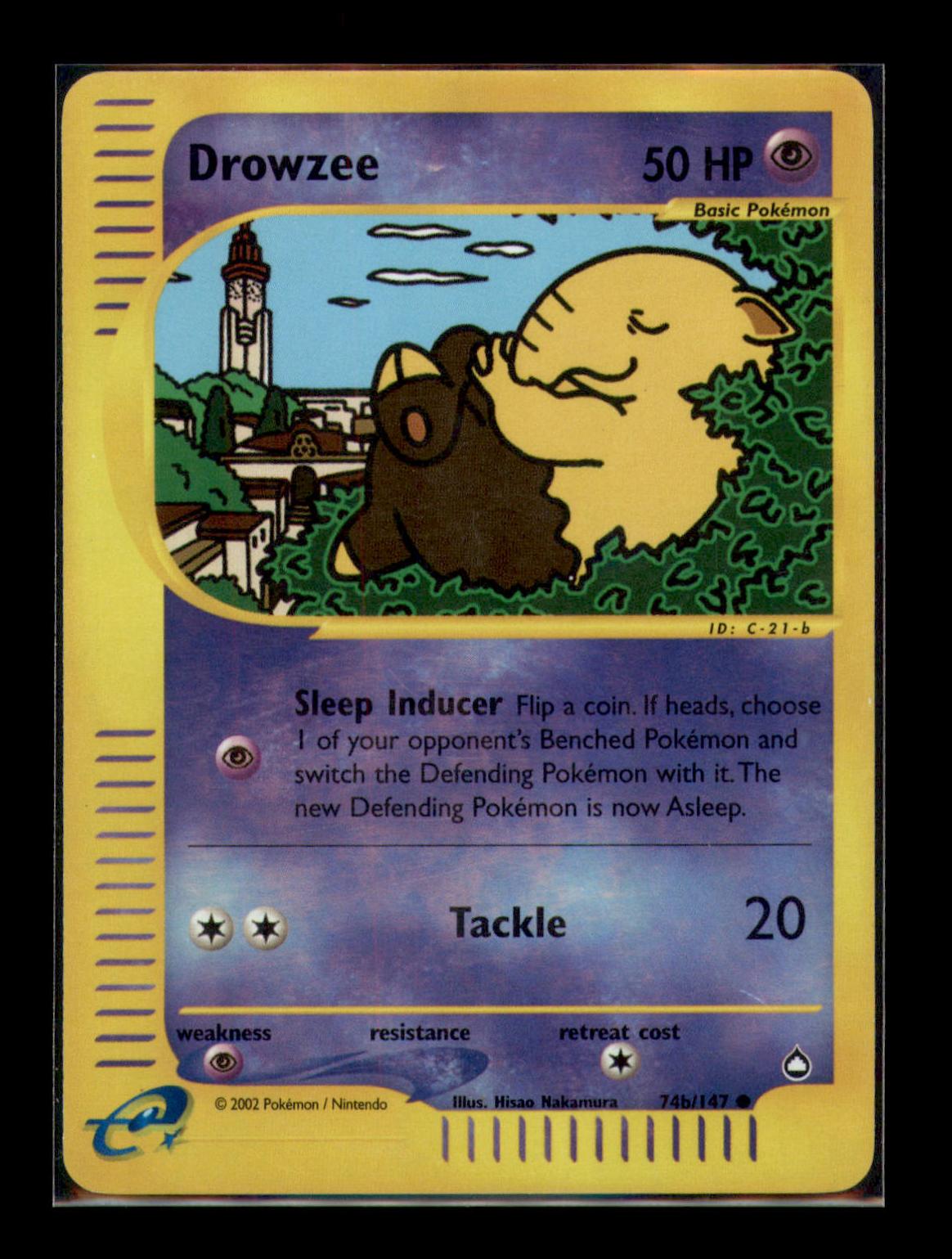 Aquapolis #074b/147 Drowzee (74b)