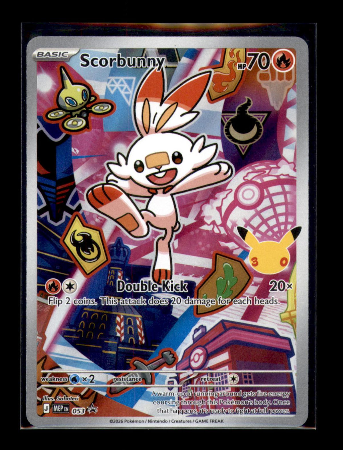 ME: Mega Evolution Promo #053 Scorbunny
