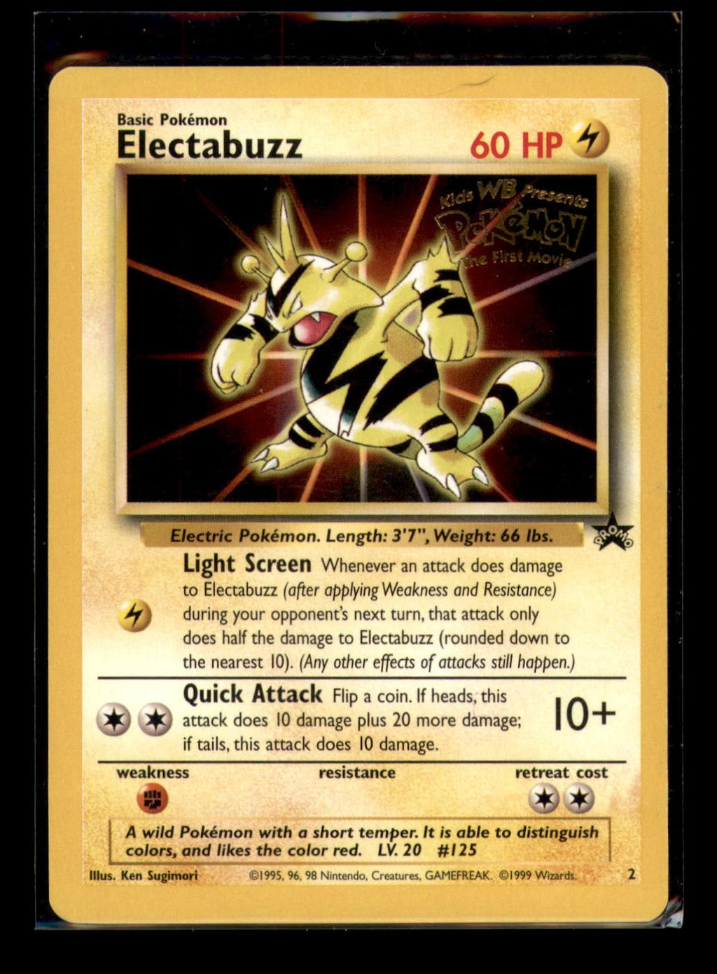 WoTC Promo #02/53 Electabuzz (Movie Promo)