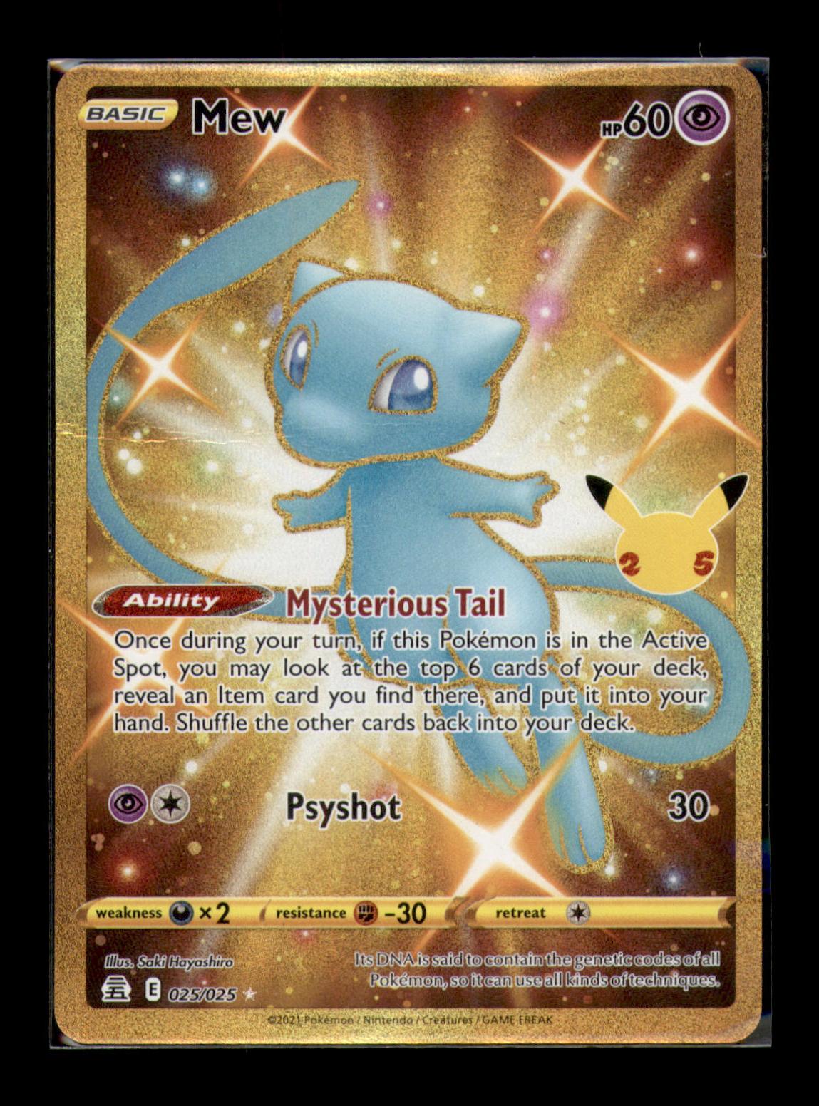 Celebrations #025/025 Mew (Secret)