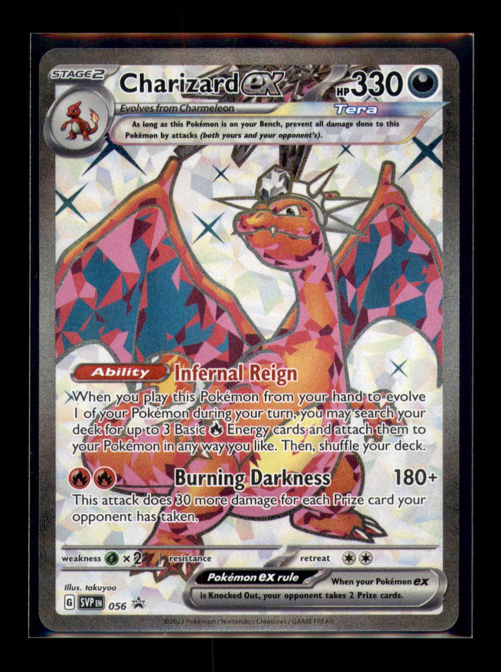 SV: Scarlet & Violet Promo Cards #056 Charizard ex