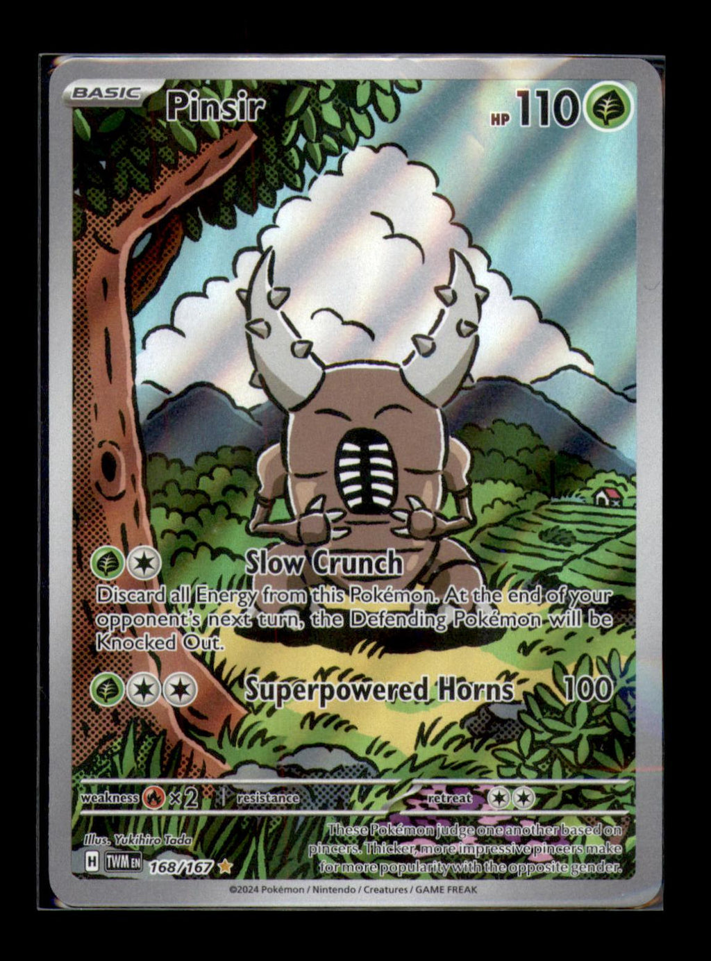 SV06: Twilight Masquerade #168/167 Pinsir