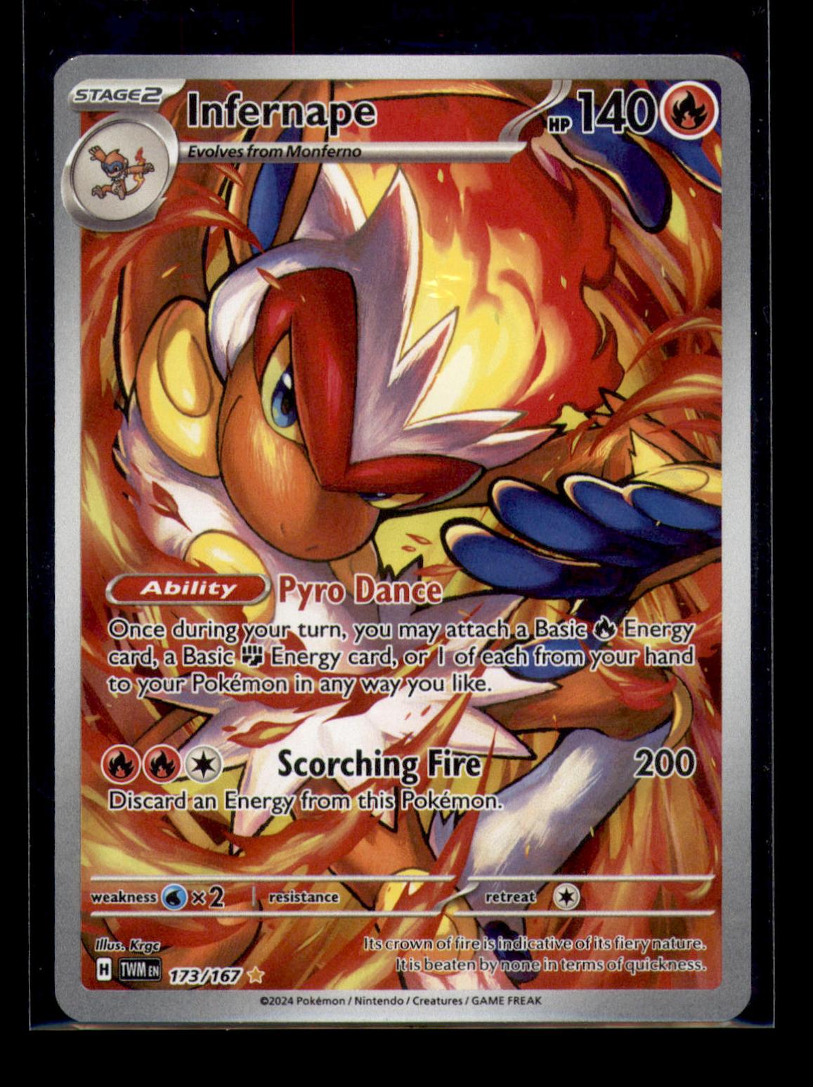 SV06: Twilight Masquerade #173/167 Infernape