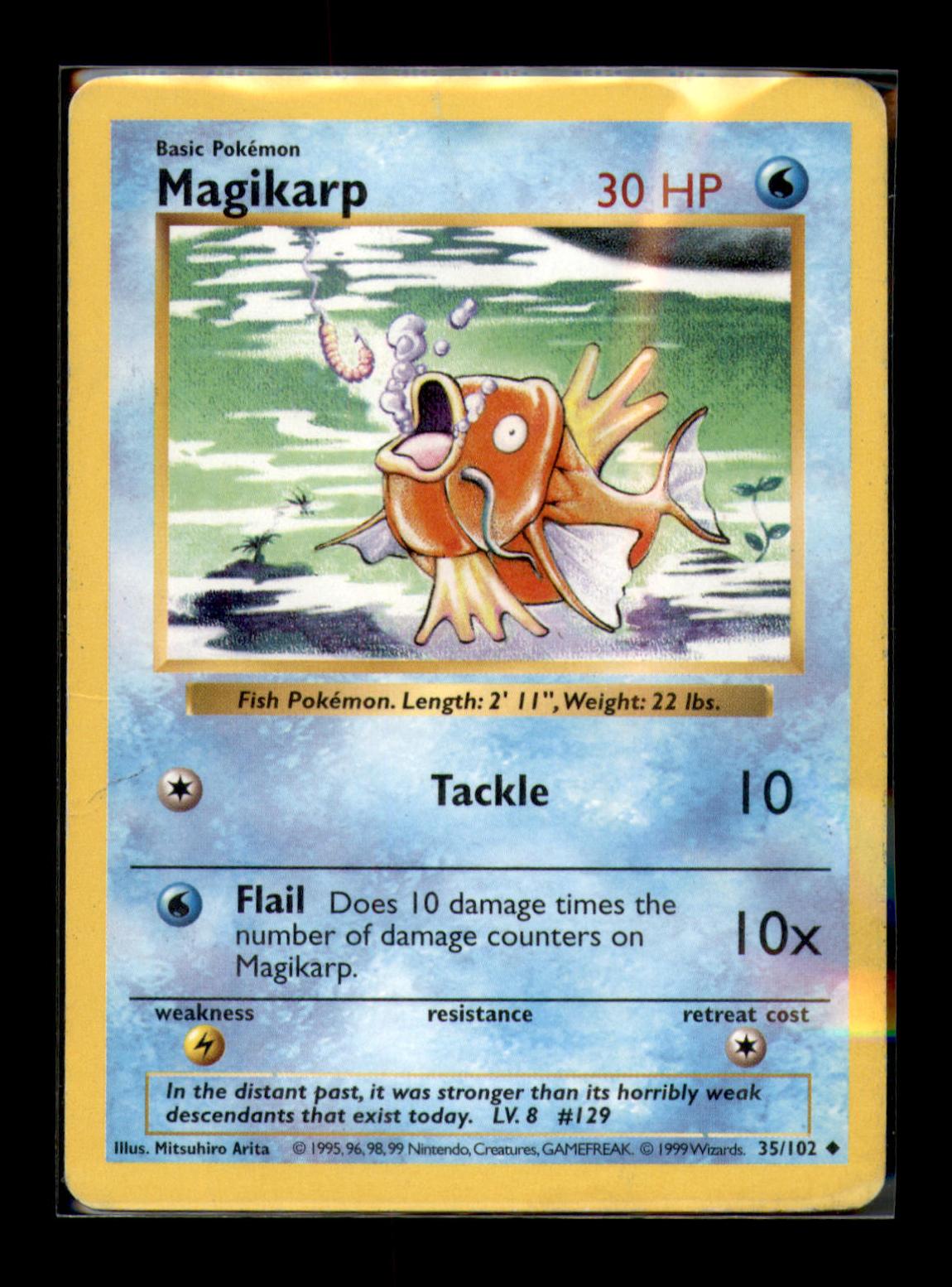 Base Set (Shadowless) #035/102 Magikarp