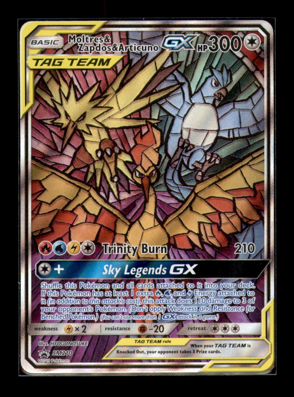 SM Promos #SM210 Moltres & Zapdos & Articuno GX