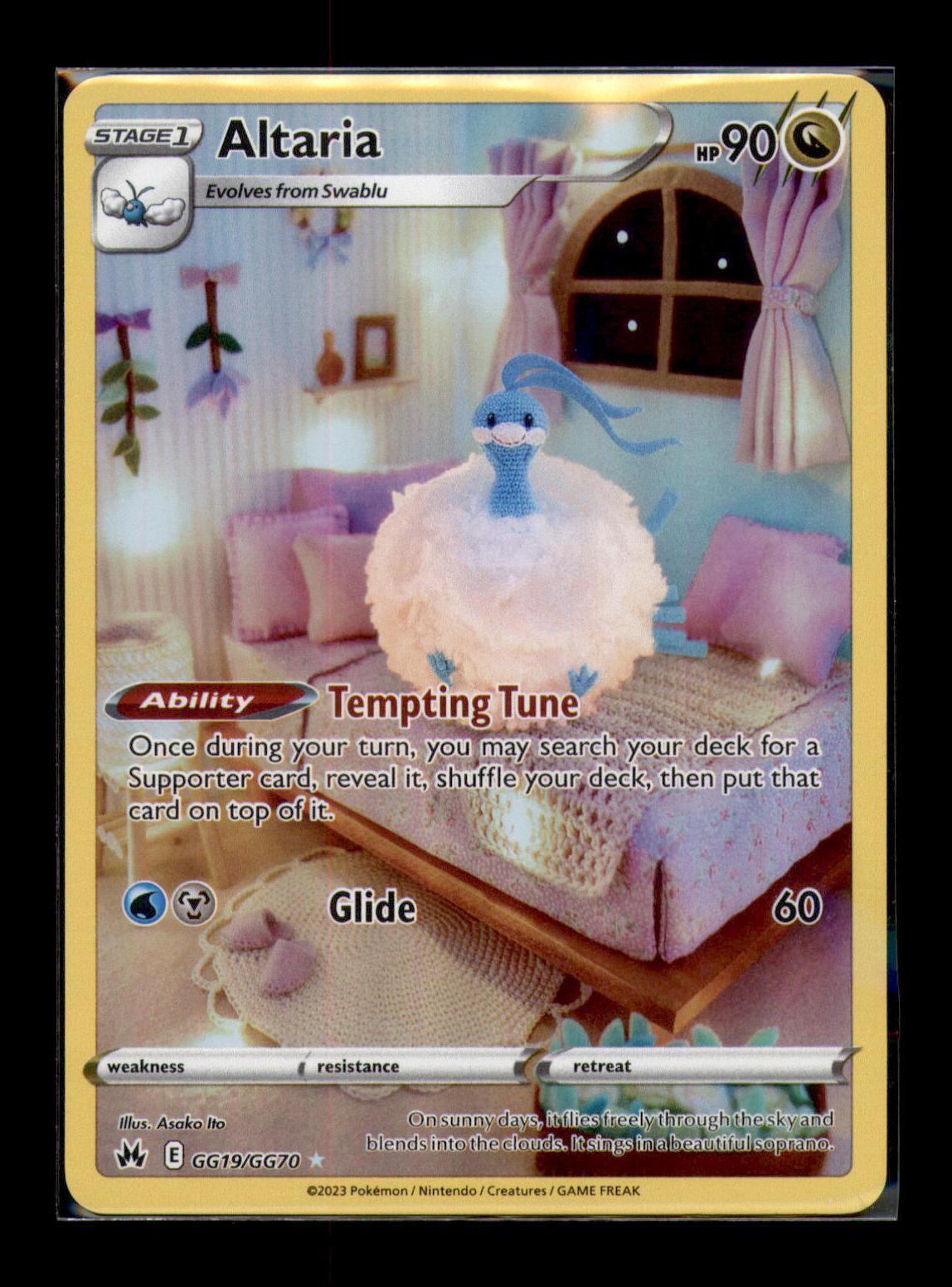 SWSH: Crown Zenith: Galarian Gallery #GG19/GG70 Altaria