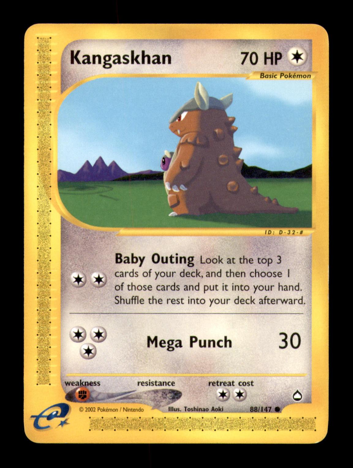 Aquapolis #088/147 Kangaskhan