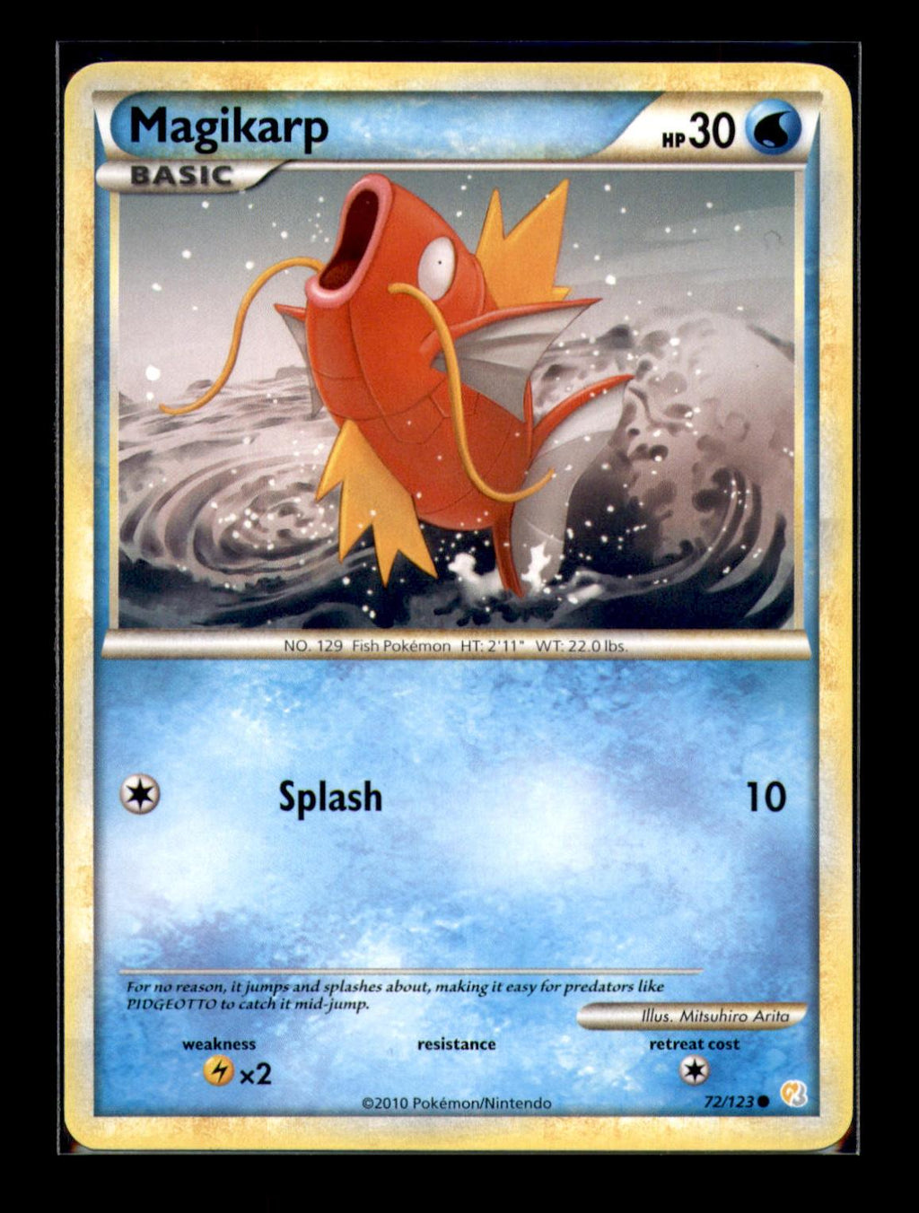 HeartGold SoulSilver #72/123 Magikarp
