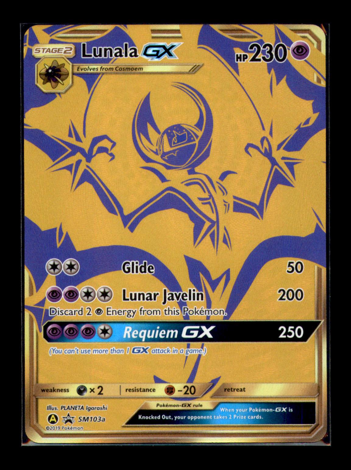 SM Promos #SM103a Lunala GX