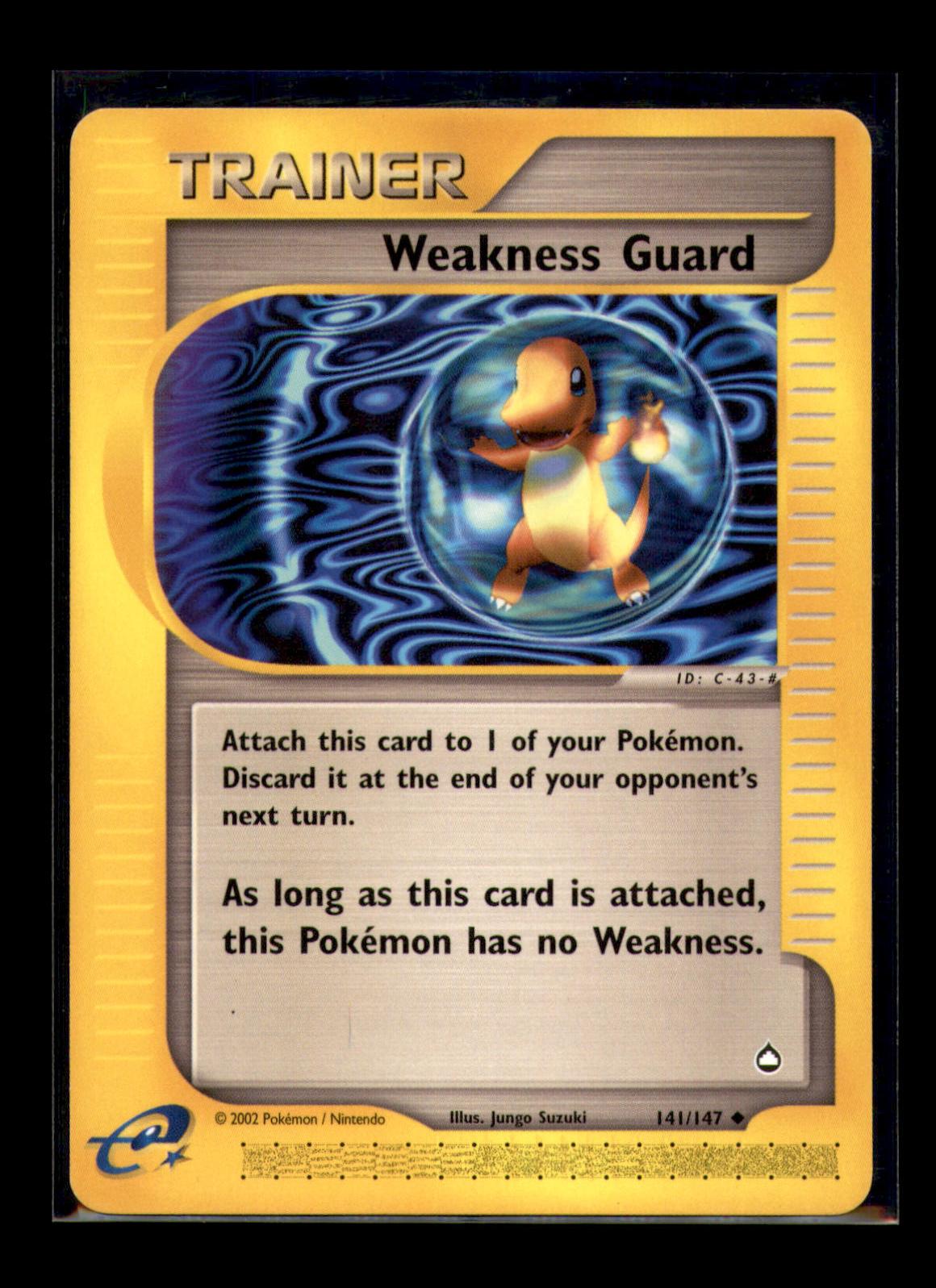 Aquapolis #141/147 Weakness Guard
