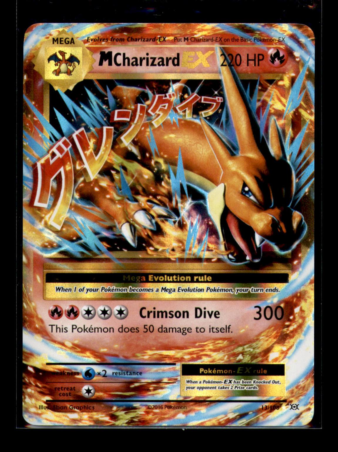 XY - Evolutions #13/108 M Charizard EX