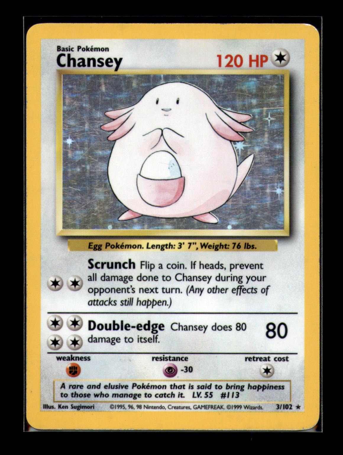 Base Set #003/102 Chansey