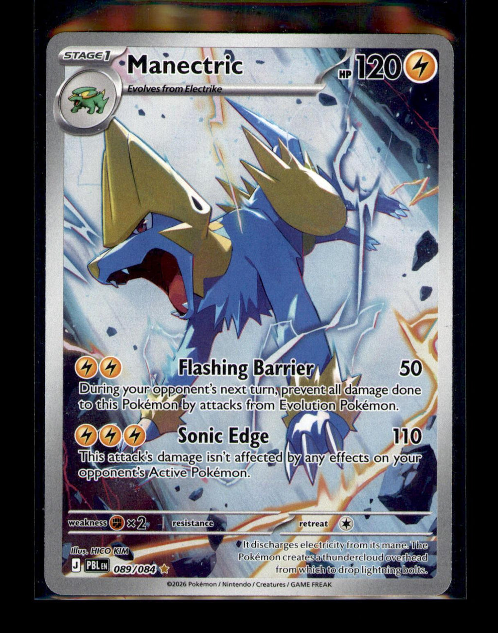 ME05: Pitch Black #089/084 Manectric