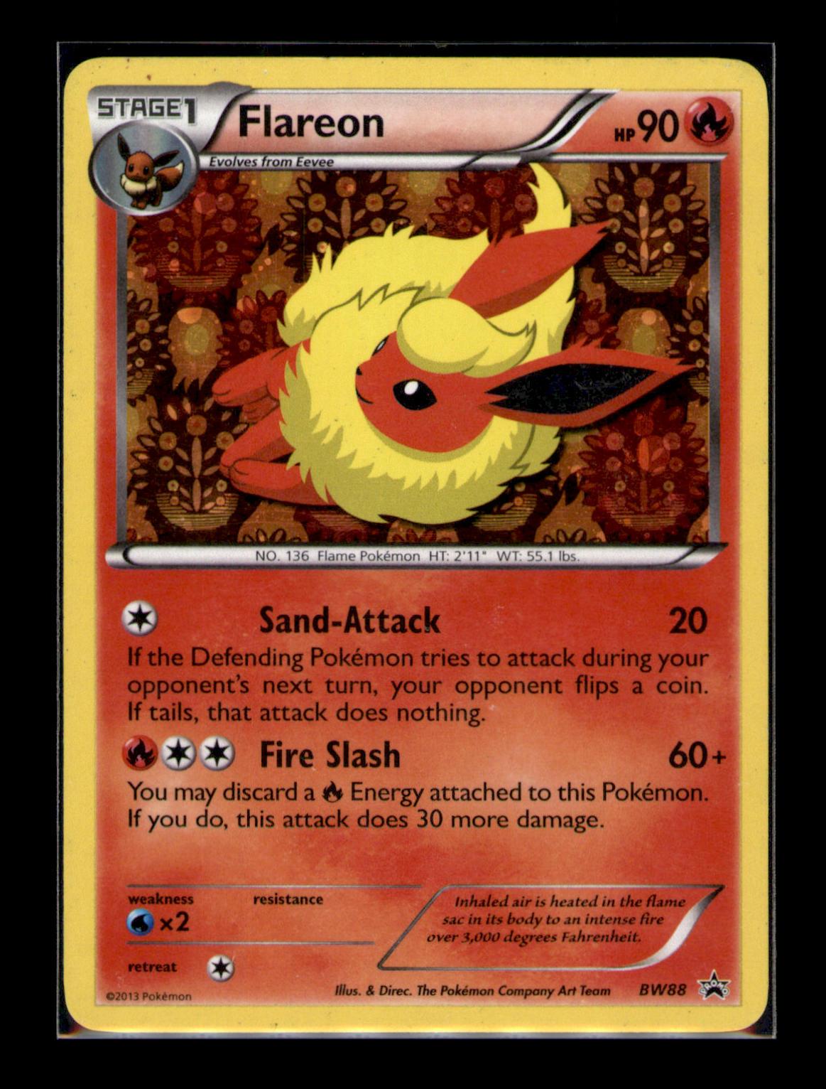 Black and White Promos #BW88 Flareon