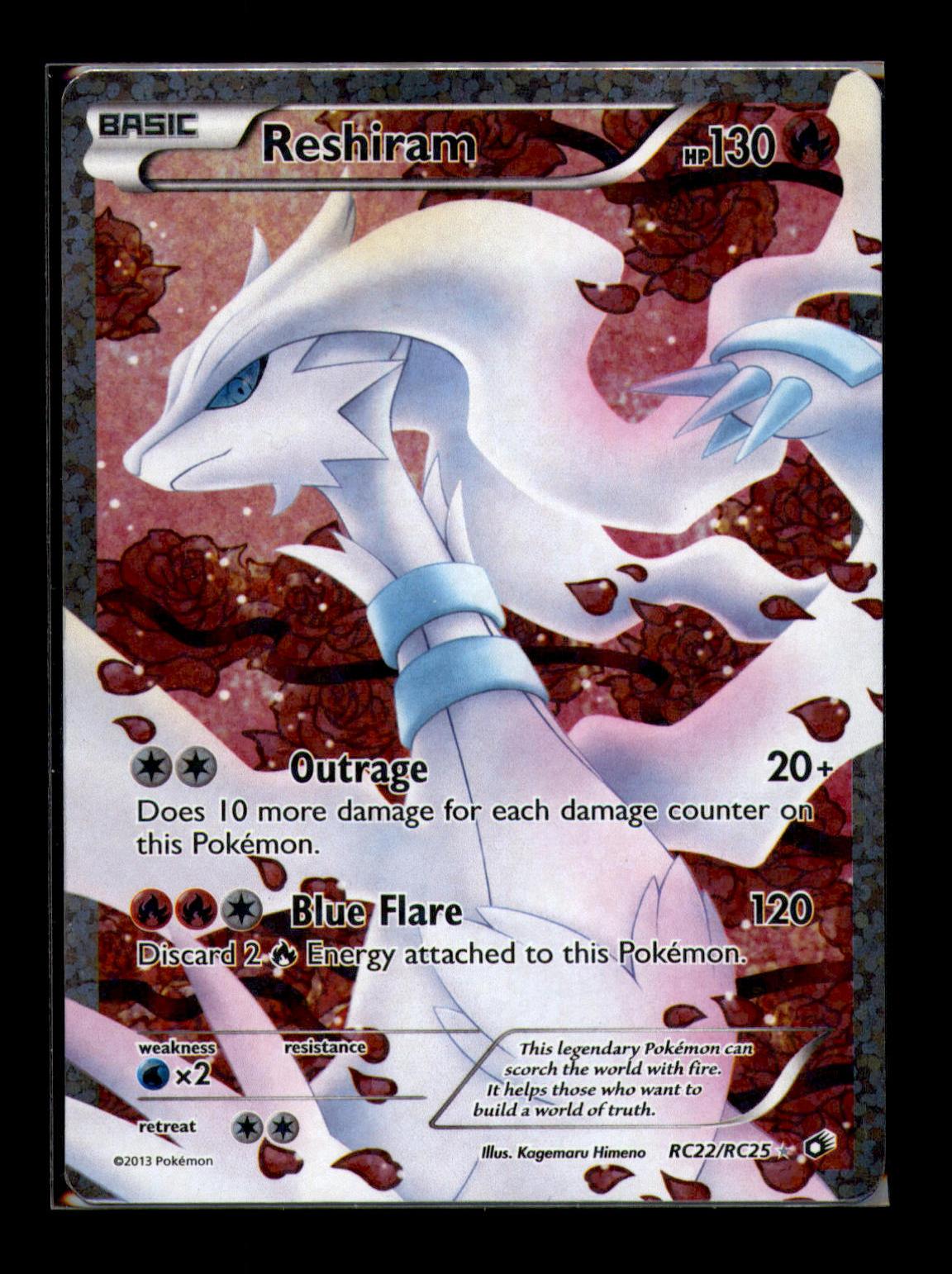 Legendary Treasures: Radiant Collection #RC22/RC25 Reshiram (Full Art)