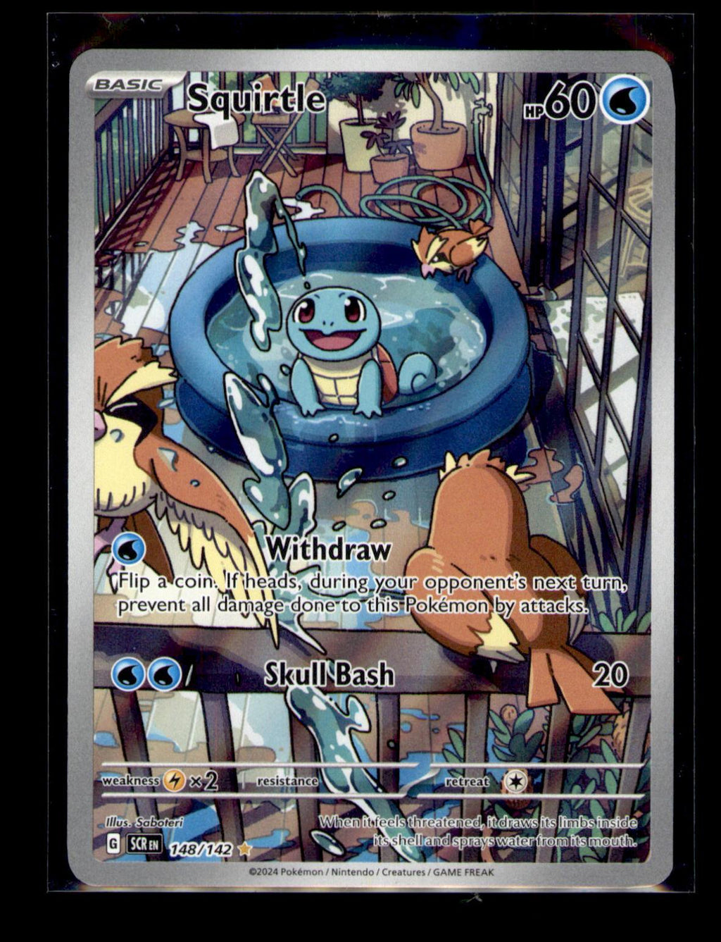 SV07: Stellar Crown #148/142 Squirtle