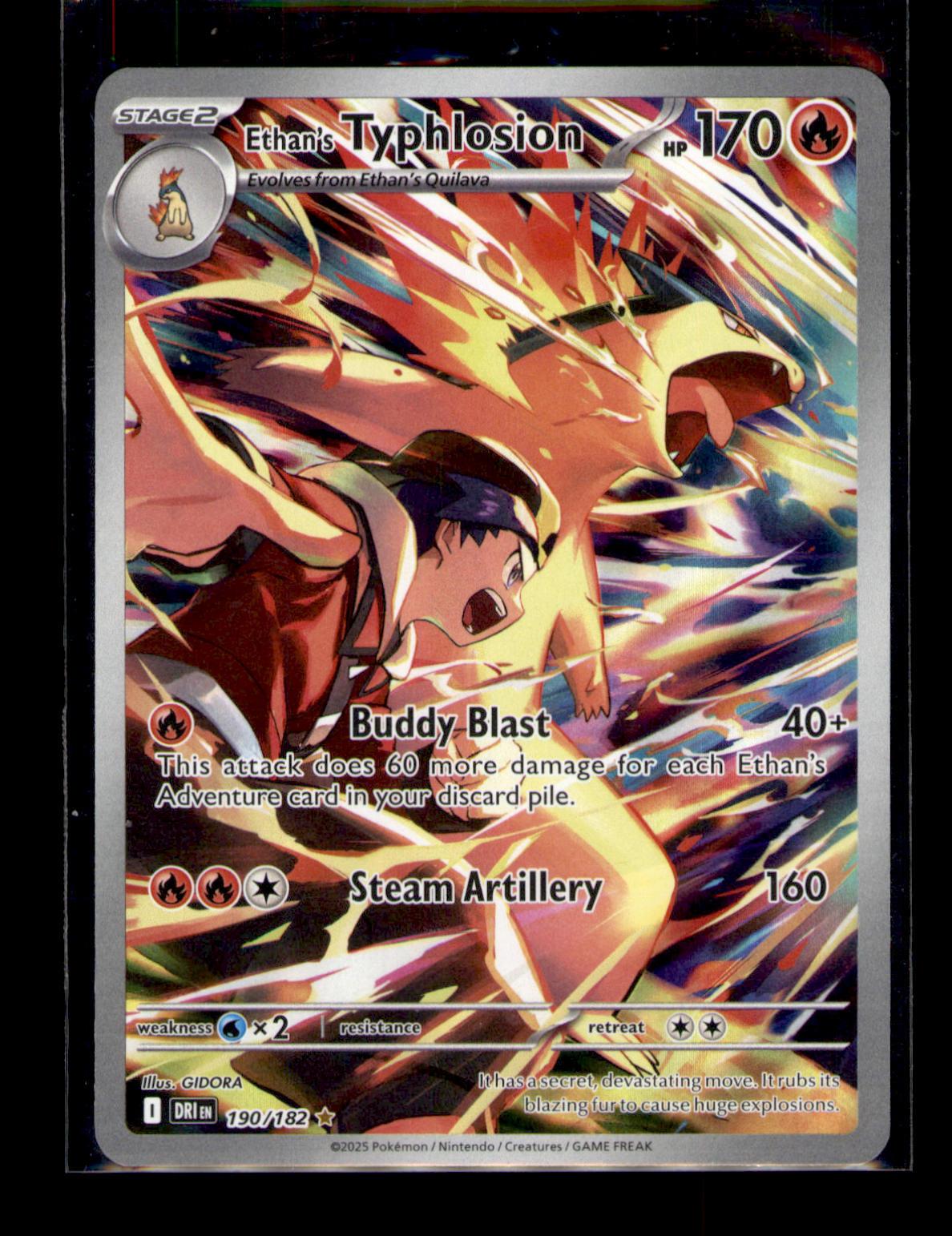 SV10: Destined Rivals #190/182 Ethan's Typhlosion