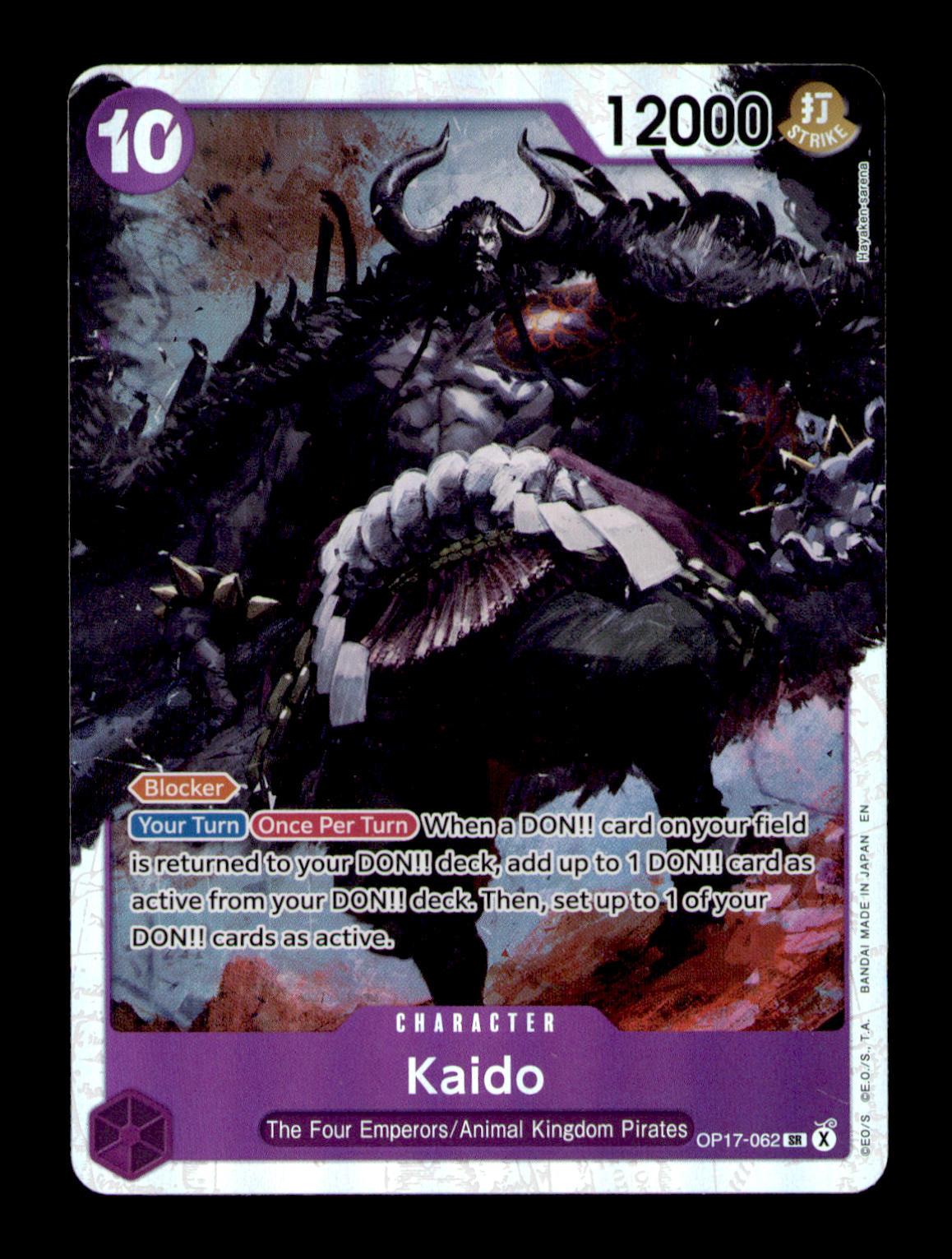 The World's Strongest Warriors #OP17-062 Kaido (062)