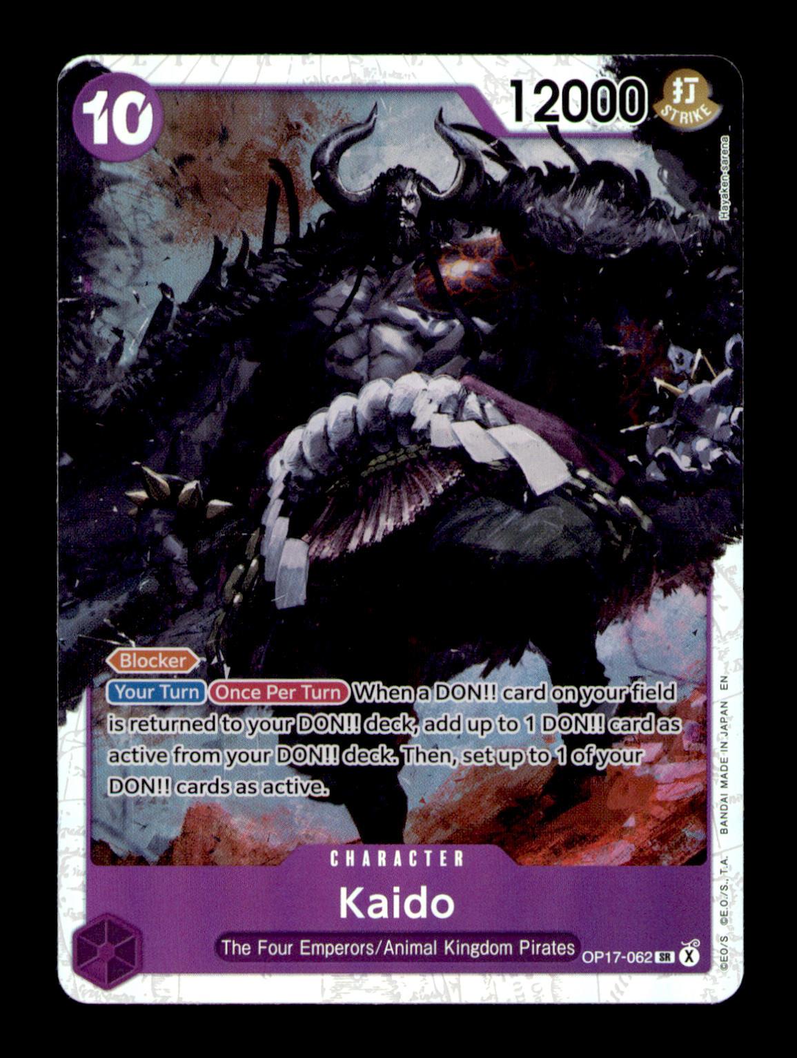 The World's Strongest Warriors #OP17-062 Kaido (062)