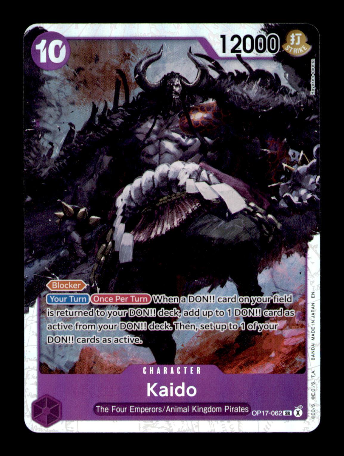 The World's Strongest Warriors #OP17-062 Kaido (062)