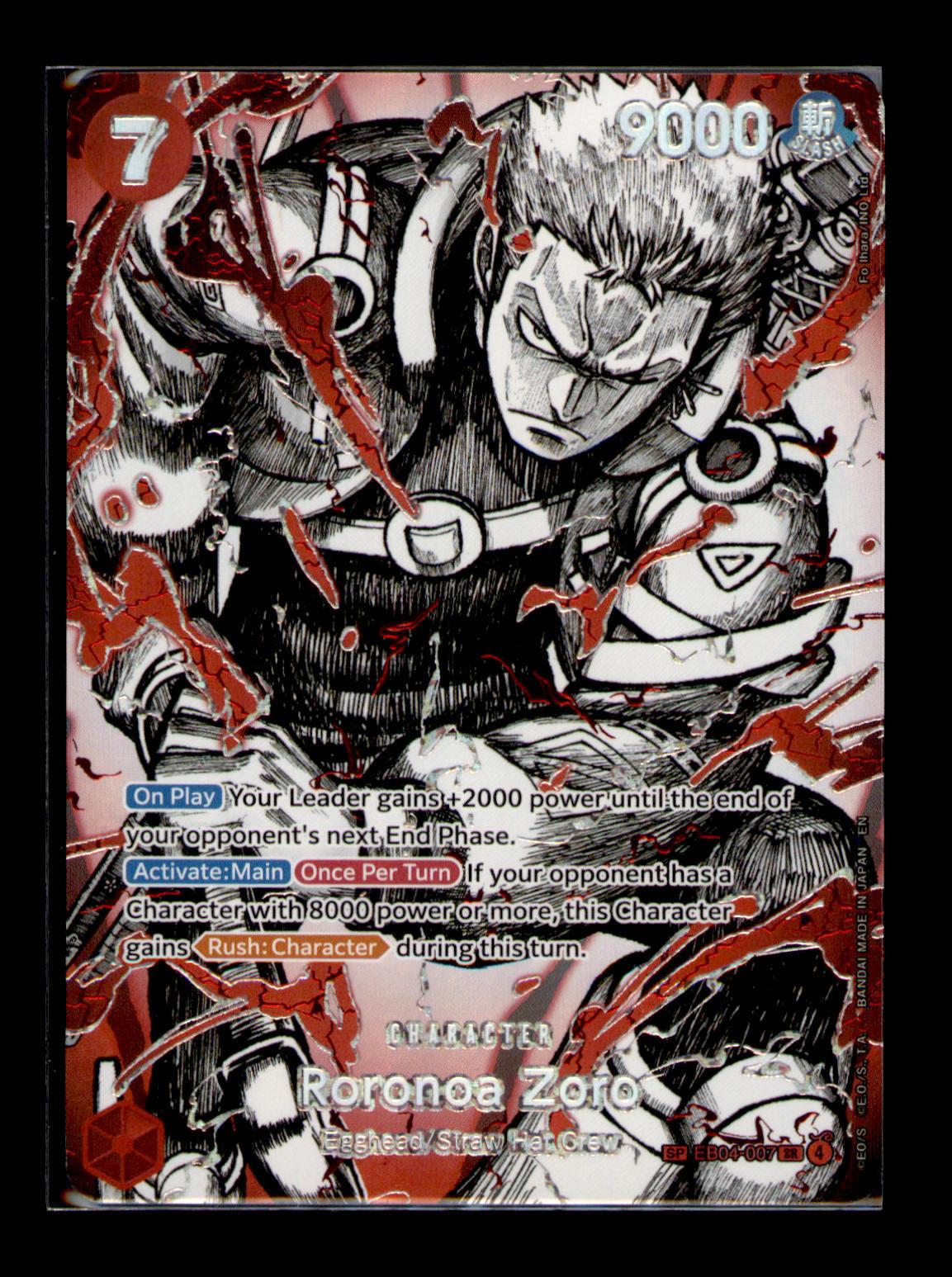 The World's Strongest Warriors #EB04-007 Roronoa Zoro (EB04-007) (SP)