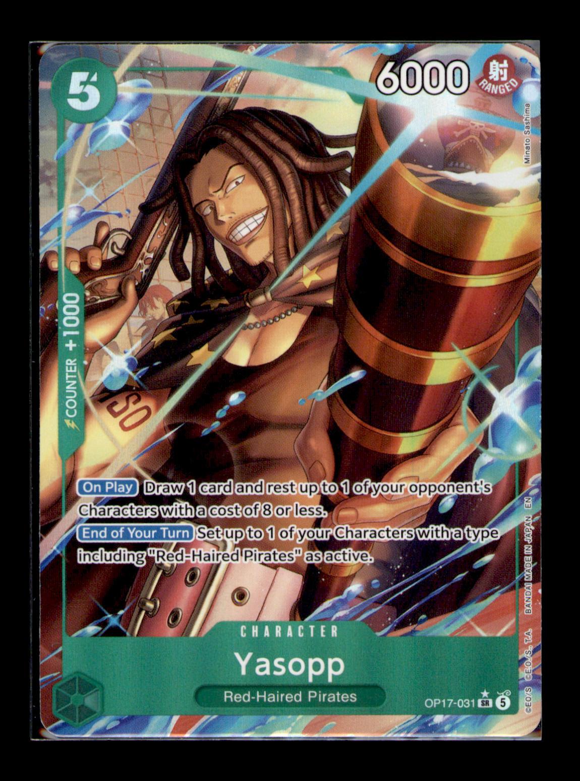 The World's Strongest Warriors #OP17-031 Yasopp (Alternate Art)